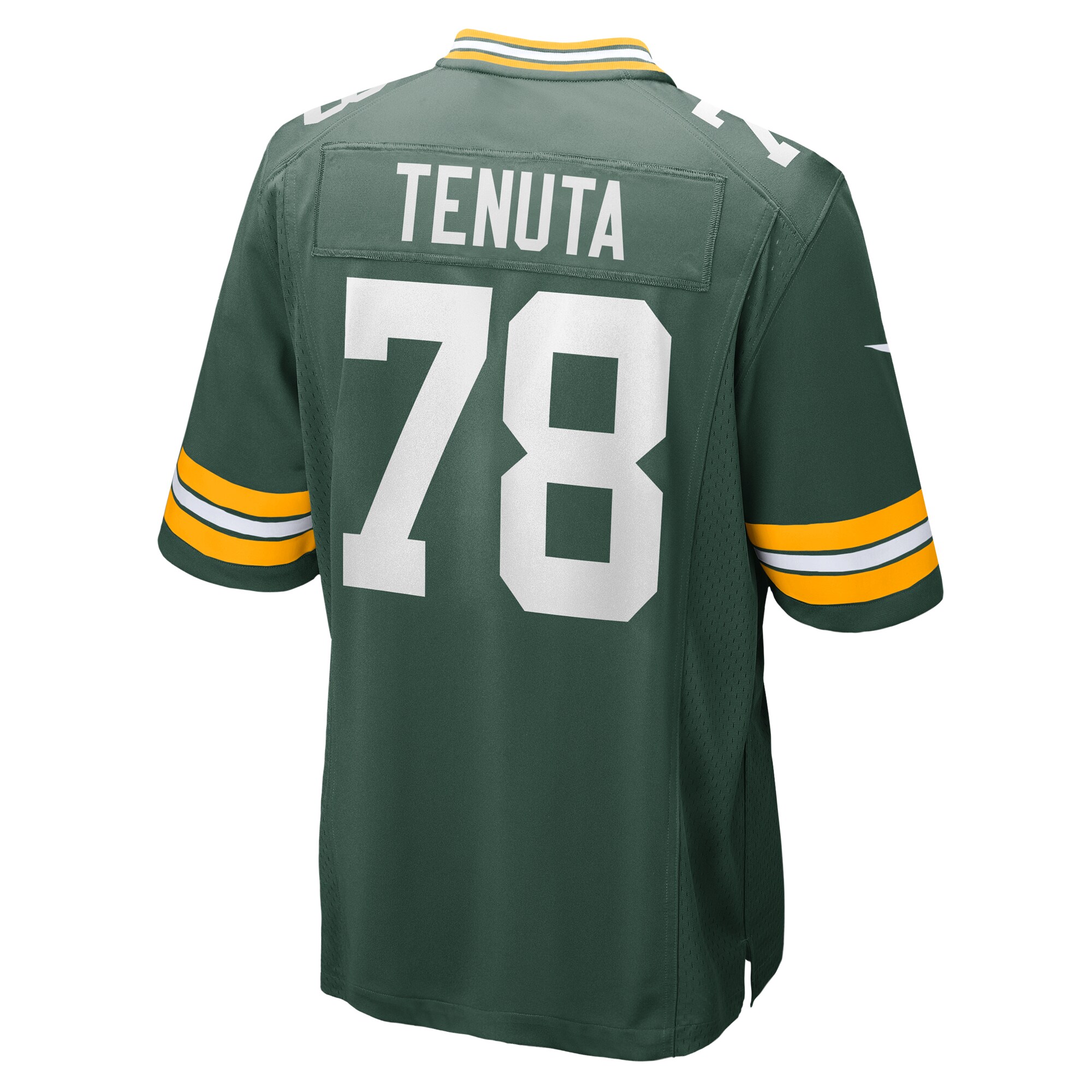 Luke Tenuta Green Bay Packers  Home Game Player Jersey - Green