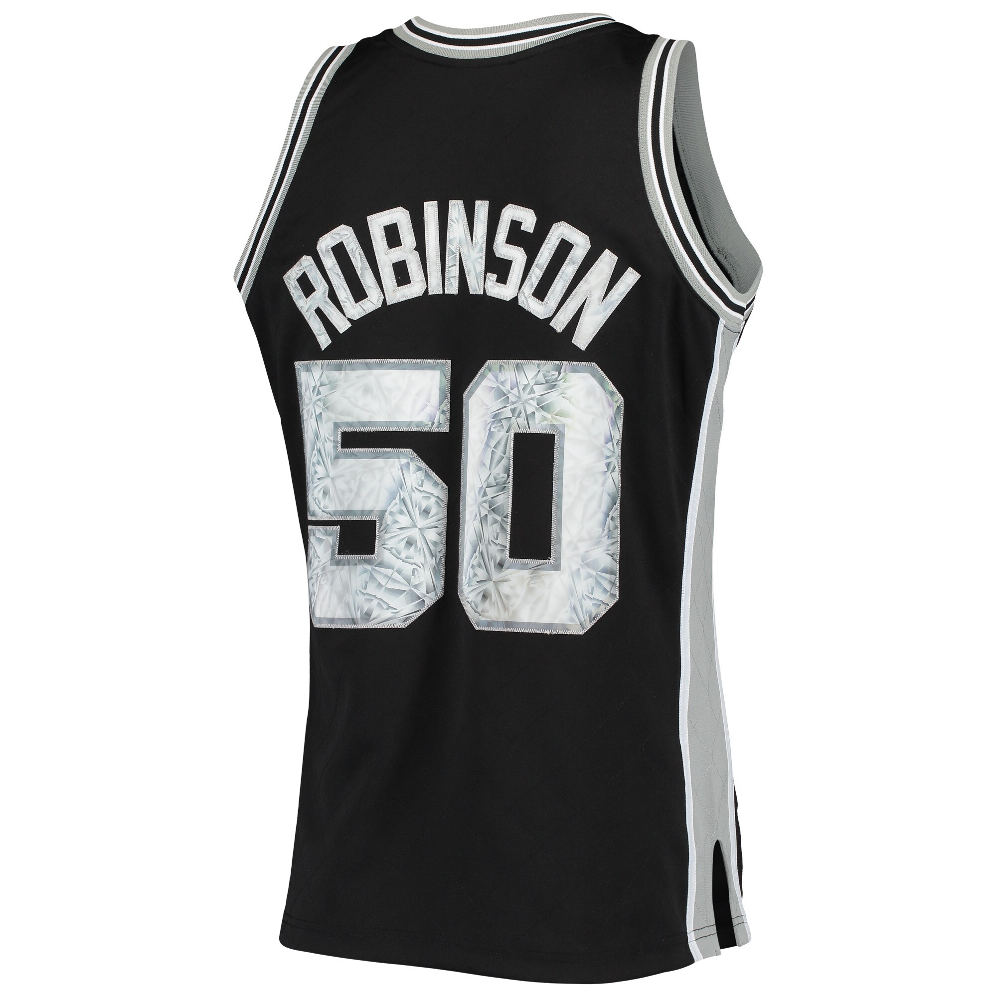 David Robinson San Antonio Spurs Mitchell & Ness 1998\/99 Hardwood Classics NBA 75th Anniversary Diamond Swingman Jersey - Black