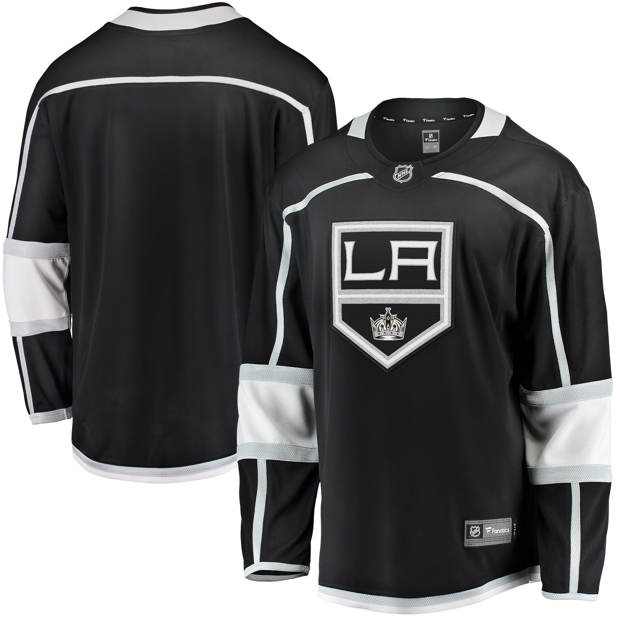 Los Angeles Kings Fanatics Home Breakaway Jersey - Black
