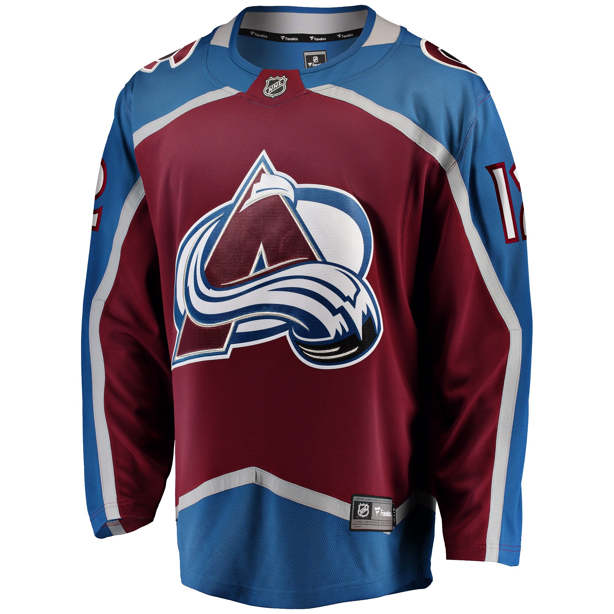 Brandon Duhaime Colorado Avalanche Fanatics Home Premier Breakaway Player Jersey - Maroon