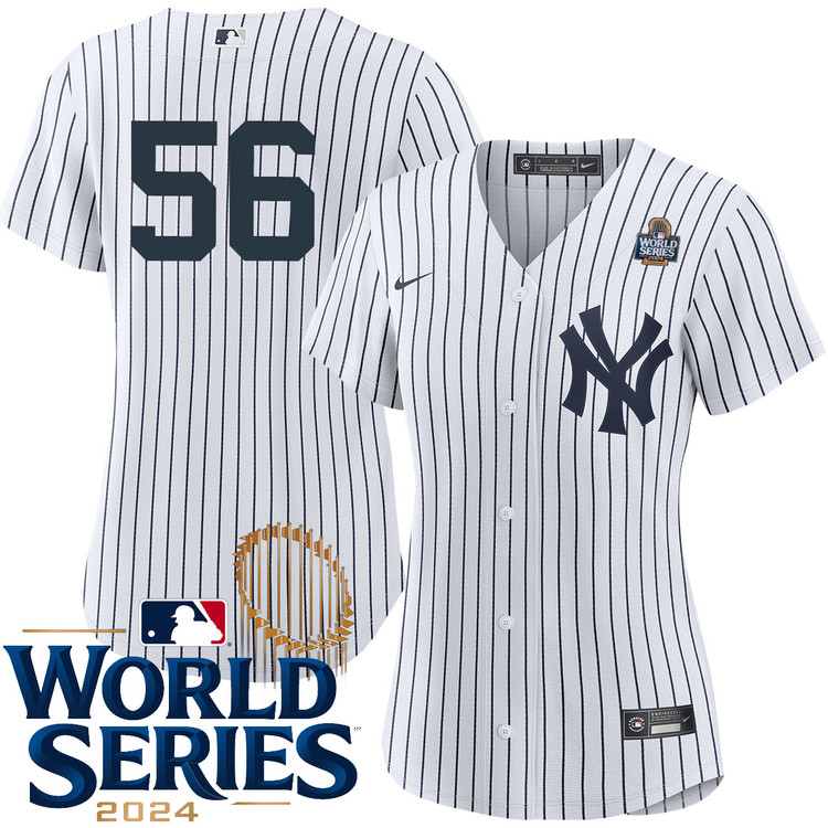 Lou Trivino New York Yankees Women's Home Player World Series Jersey