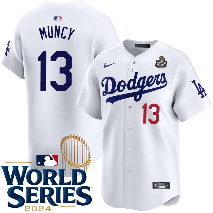Max Muncy Los Angeles Dodgers Home Limited World Series Jersey