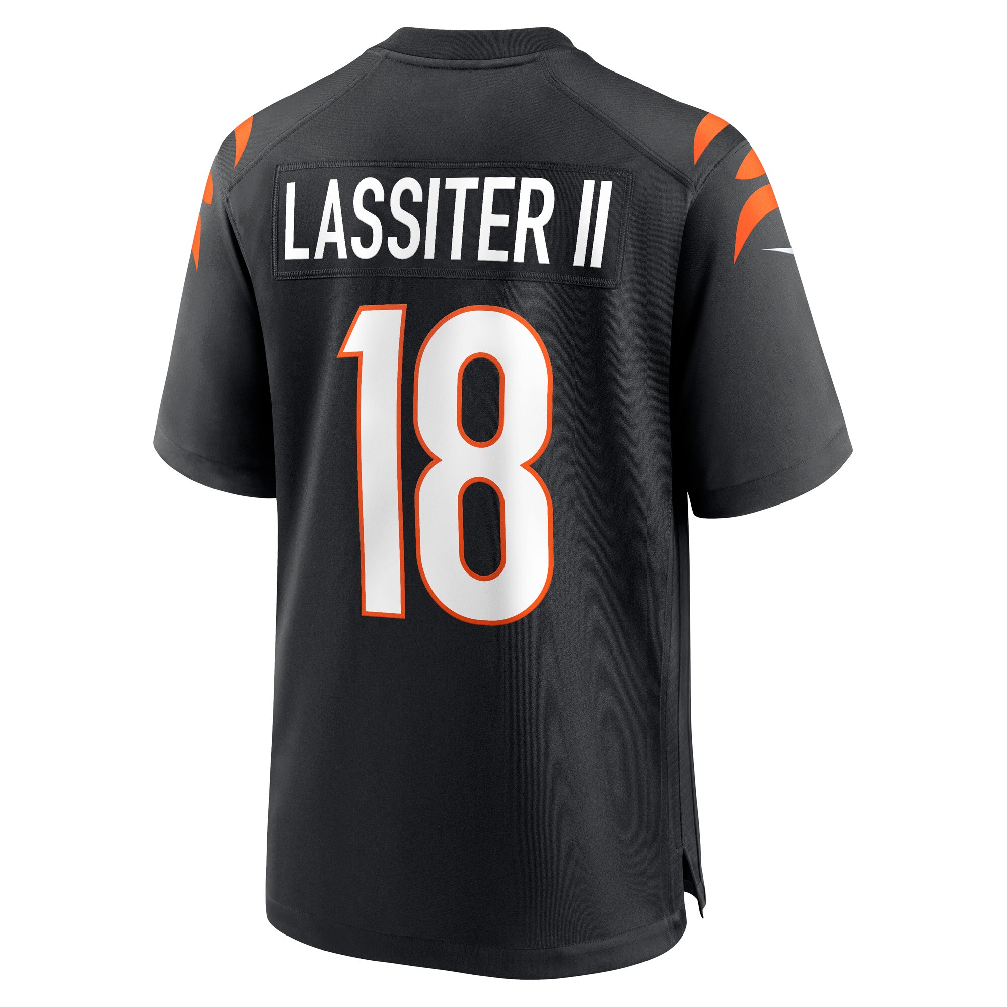 Kwamie Lassiter II Cincinnati Bengals  Game Player Jersey - Black
