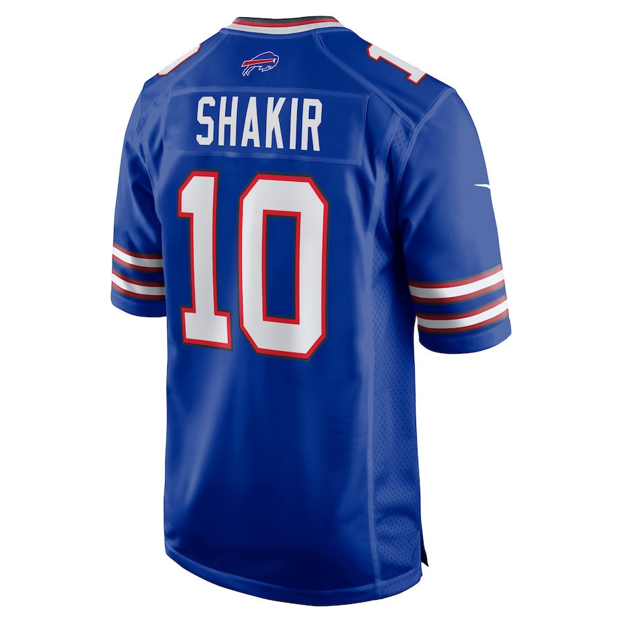 Khalil Shakir #10 Buffalo Bills Super Bowl LIX Jersey - Men's - Royal