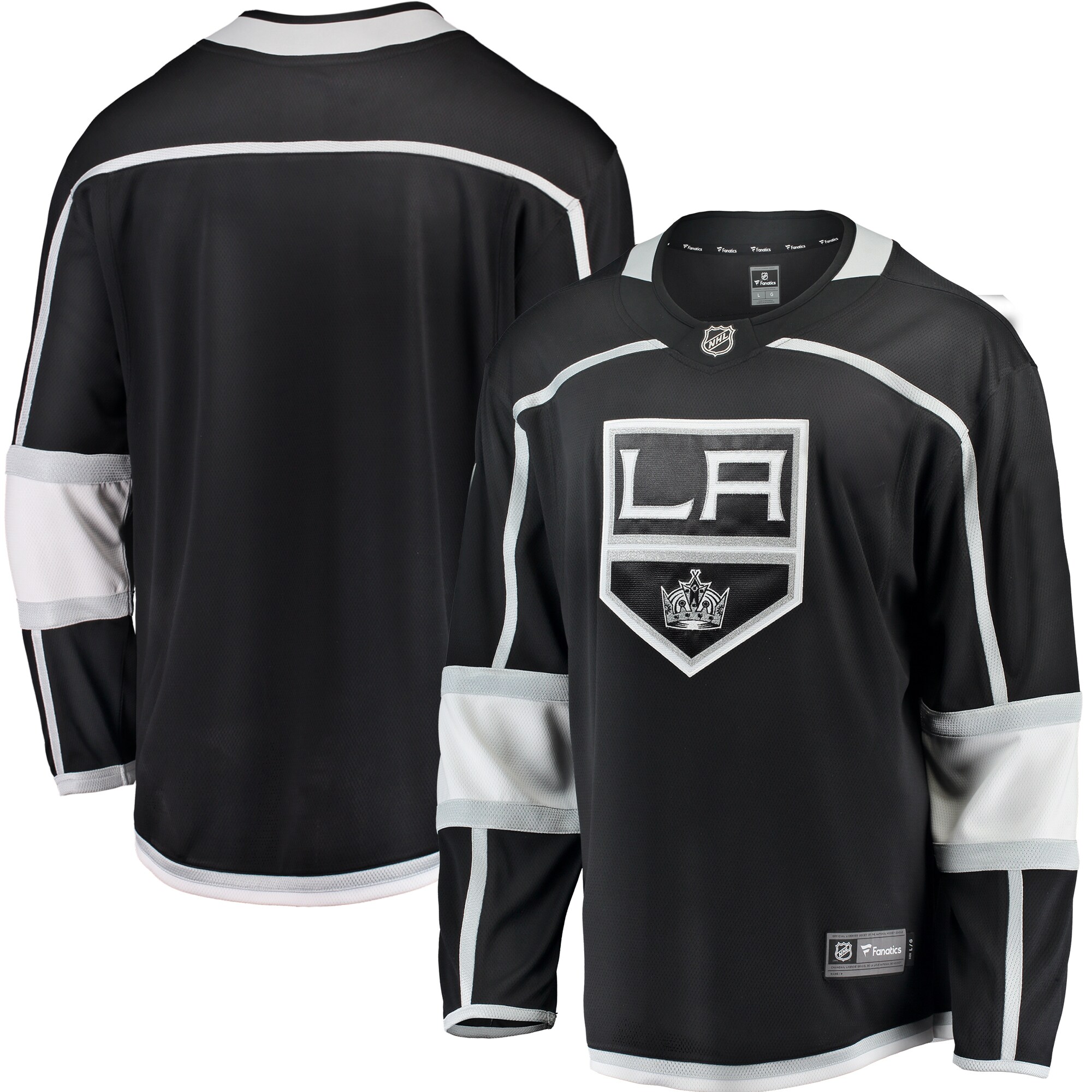 Los Angeles Kings Fanatics Breakaway Home Jersey - Black