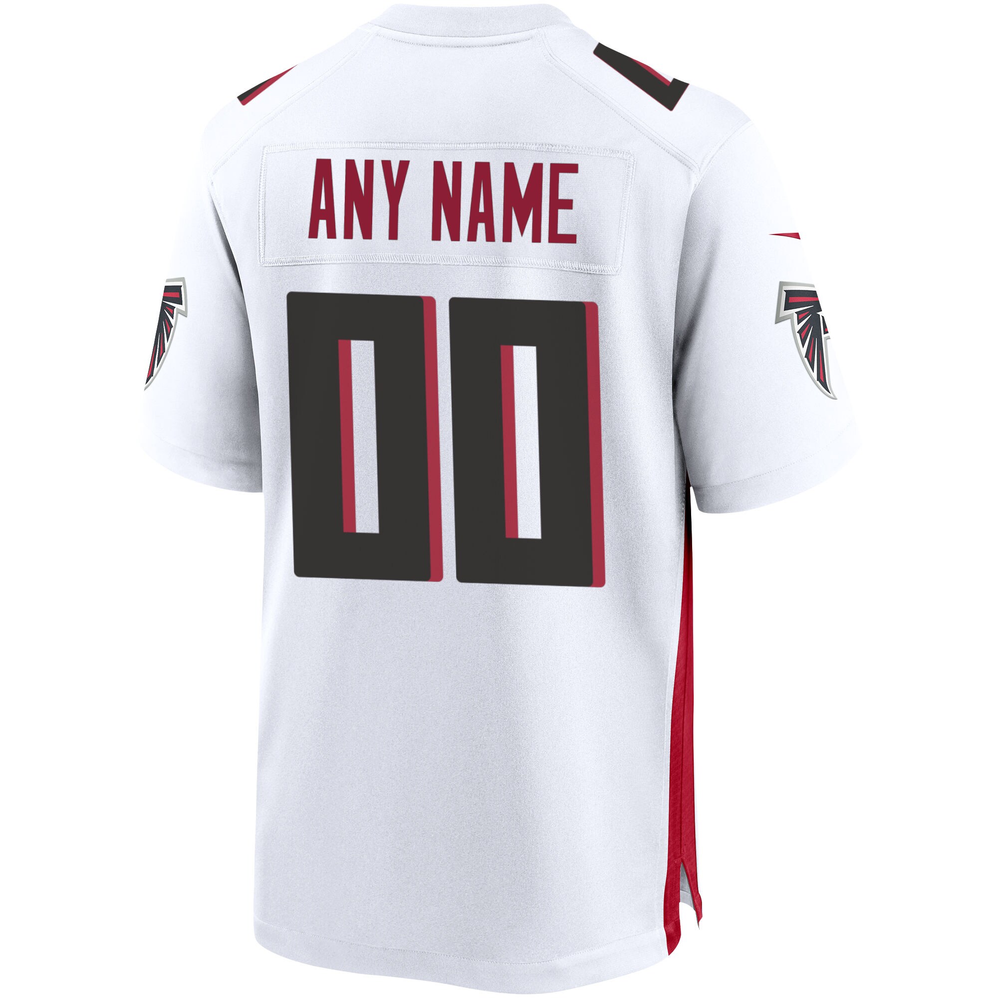 Atlanta Falcons  Custom Game Jersey - White