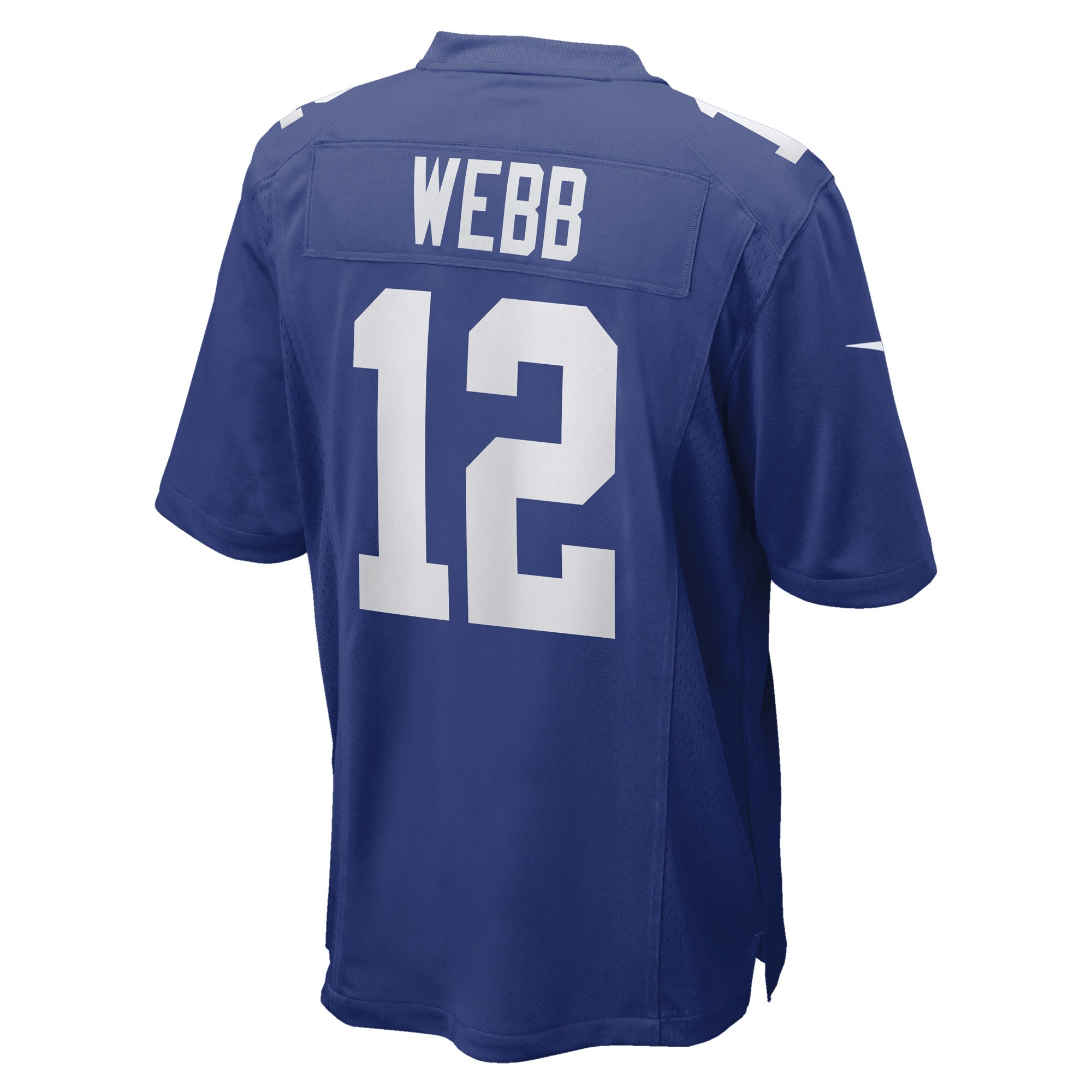 Davis Webb New York Giants  Game Player Jersey - Royal