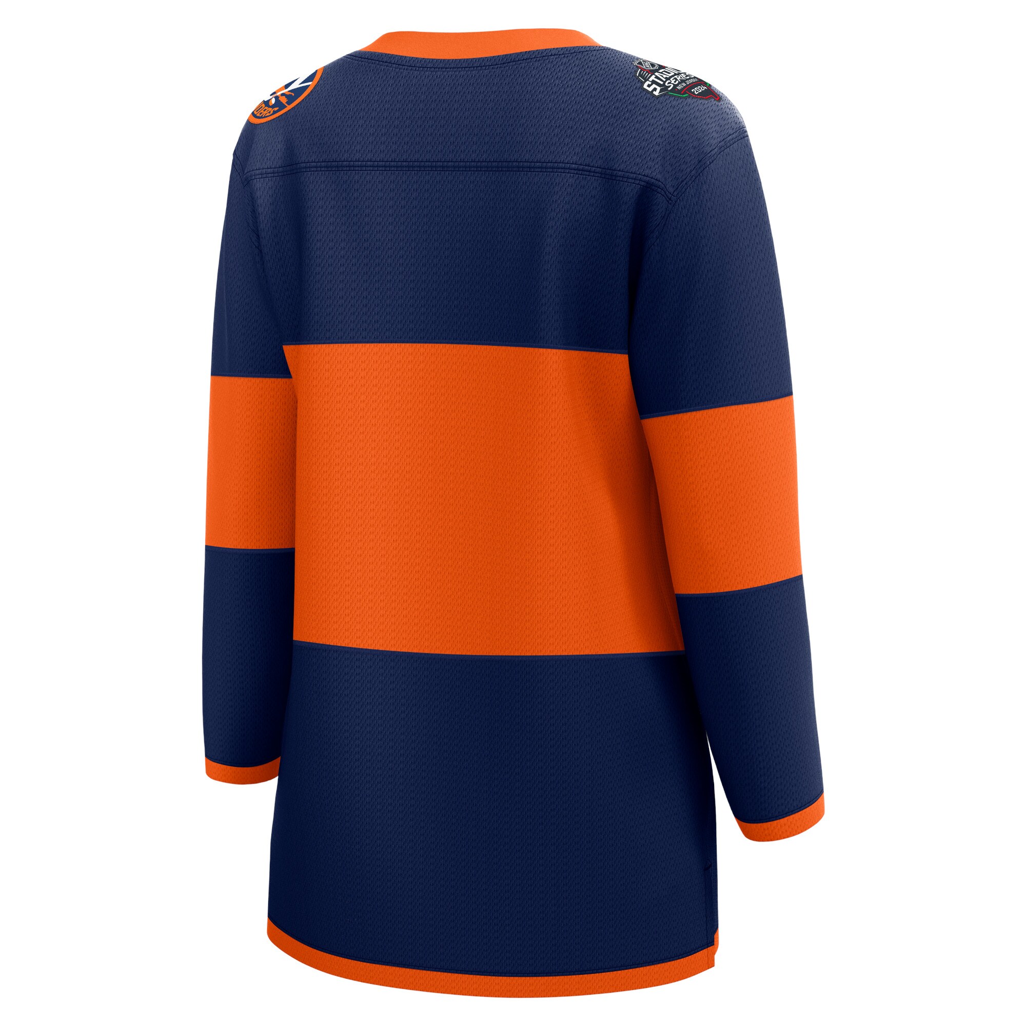 New York Islanders Fanatics Women's 2024 NHL Stadium Series Breakaway Jersey Navy