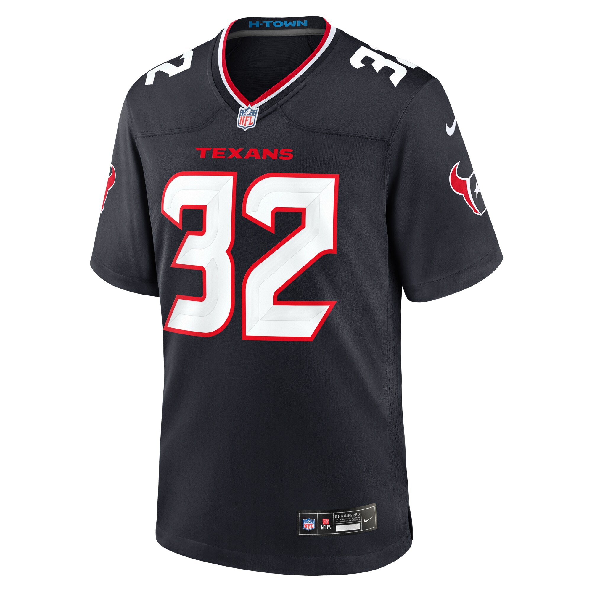 Lonnie Johnson Jr. Houston Texans  Team Game Jersey -  Navy