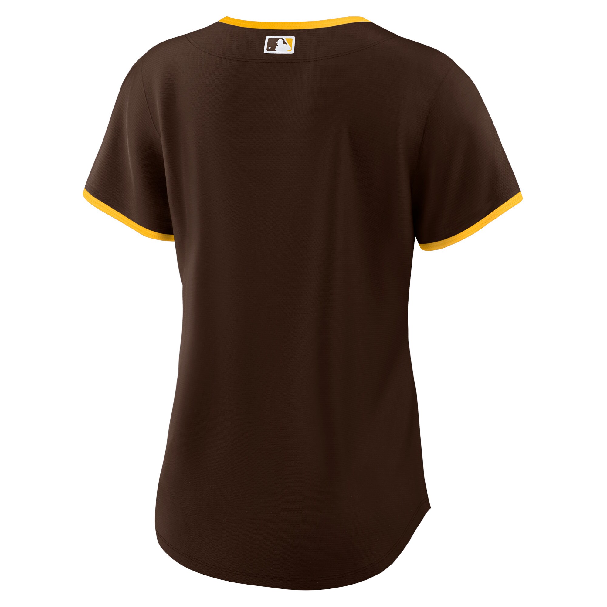 San Diego Padres  Women's Road Replica Team Jersey - Brown