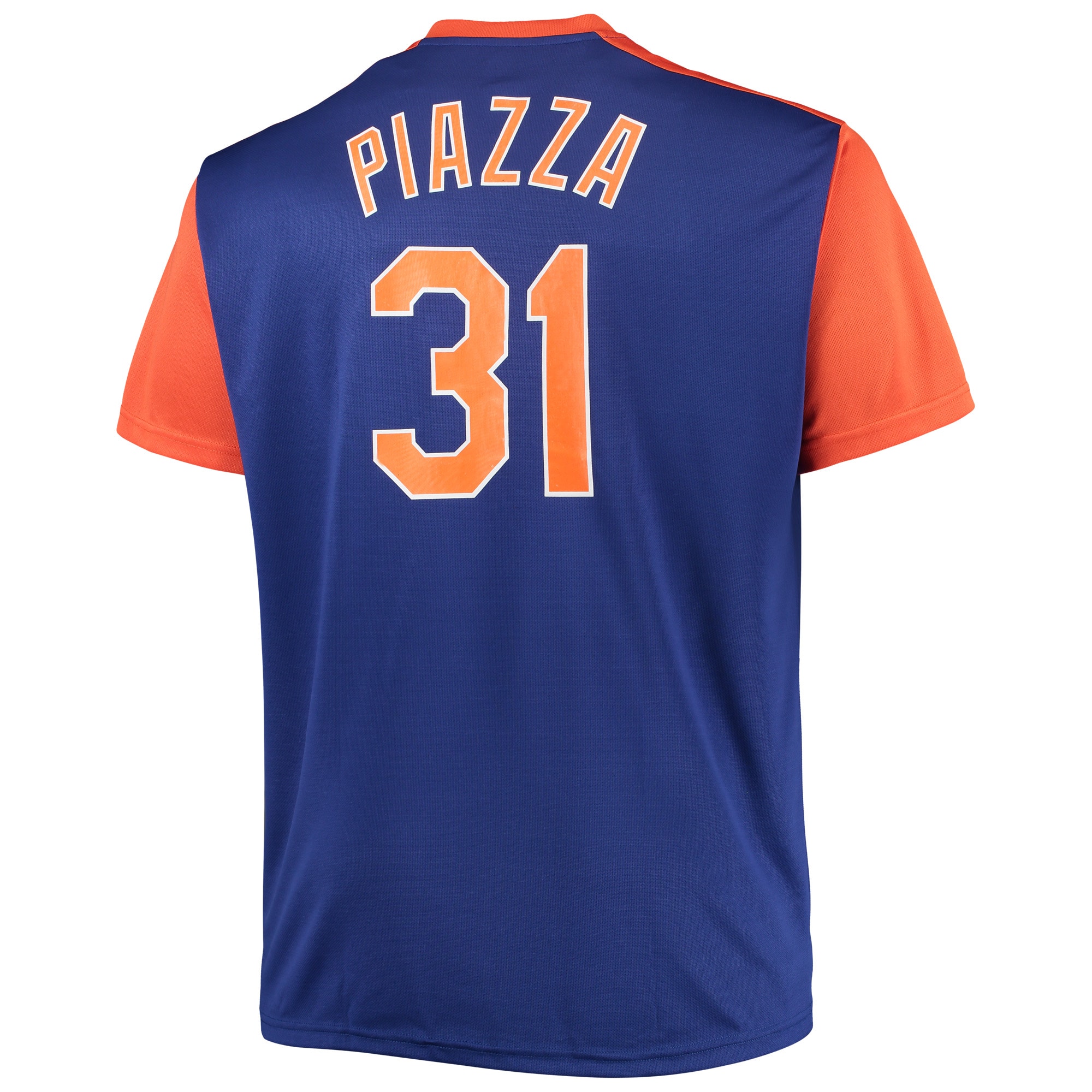 Mike Piazza New York Mets Cooperstown Collection Replica Player Jersey - Royal\/Orange
