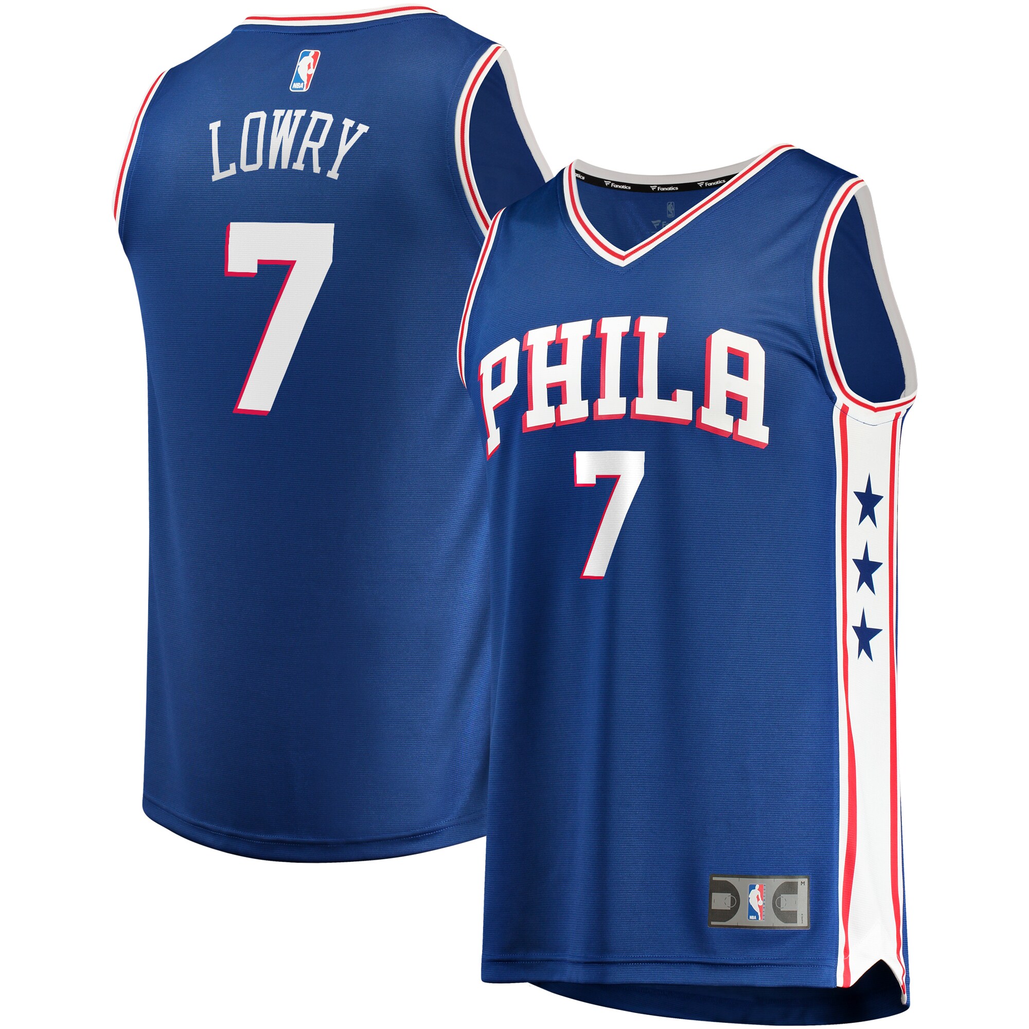 Kyle Lowry Philadelphia 76ers Fanatics Youth Fast Break Player Jersey - Icon Edition - Royal