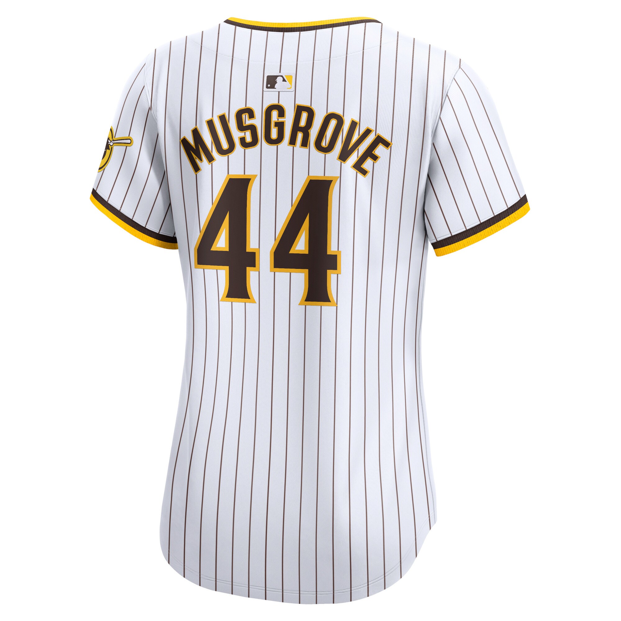 Joe Musgrove San Diego Padres  Women's  Home Limited Player Jersey - White