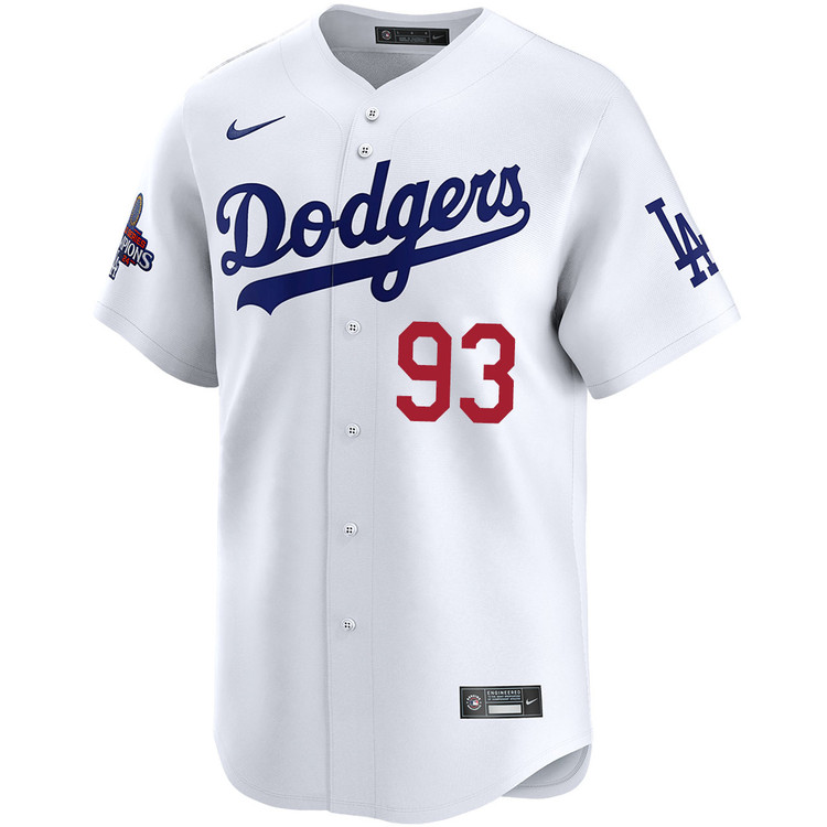 Kevin Kiermaier Los Angeles Dodgers Home Limited World Series Champions Jersey