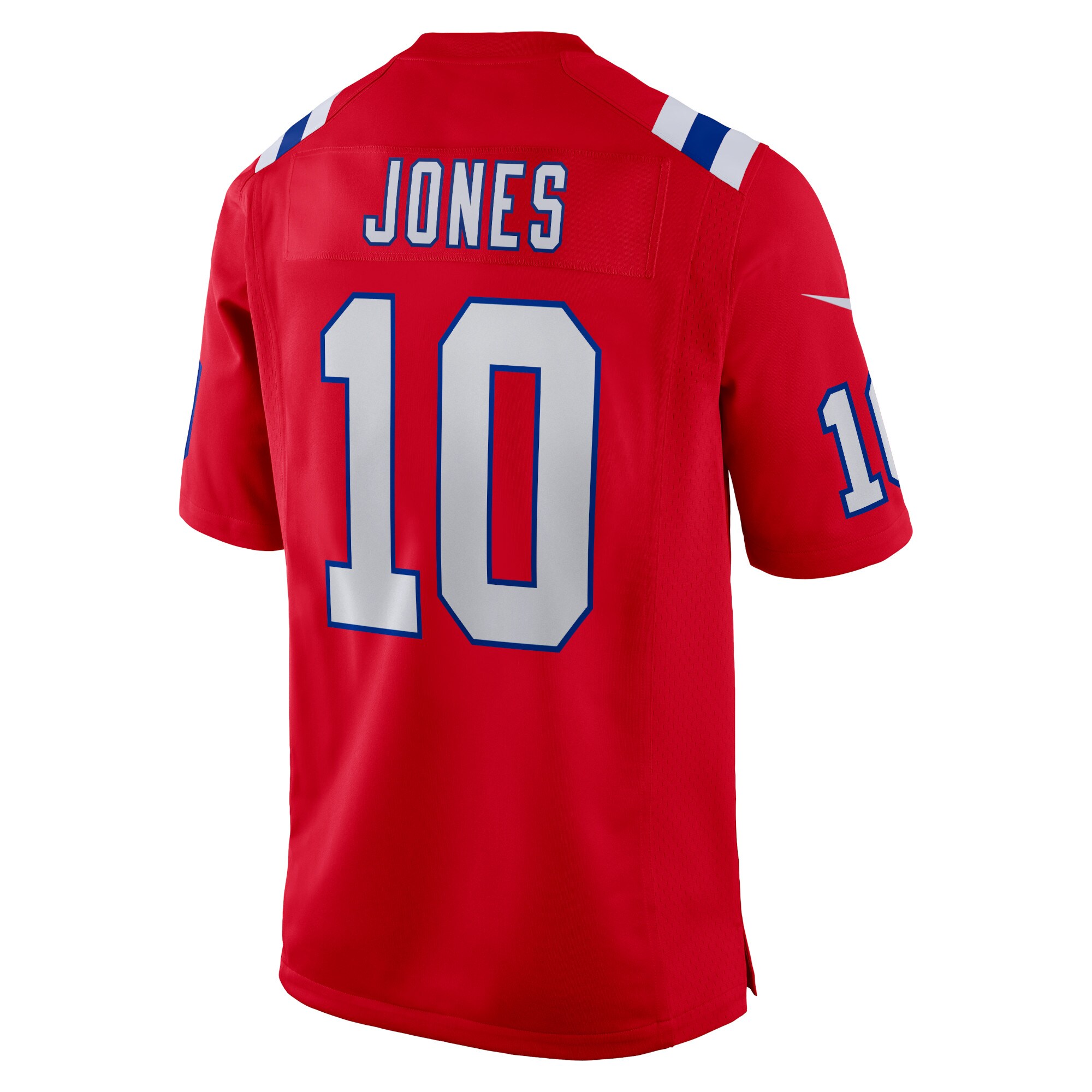 Mac Jones New England Patriots  Alternate Game Jersey - Red
