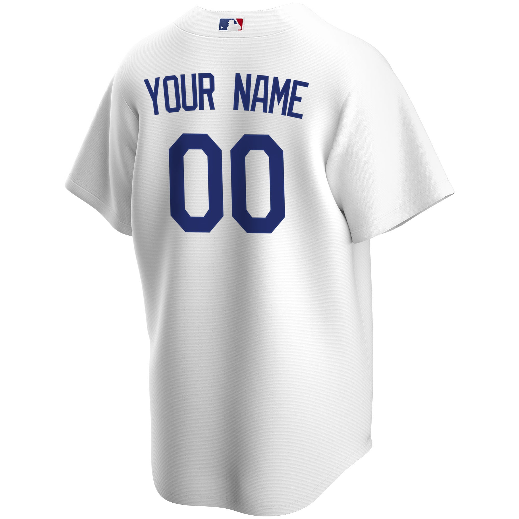 Los Angeles Dodgers  Home Replica Custom Jersey - White
