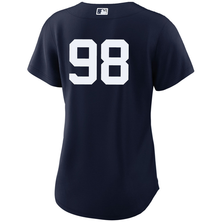 Will Warren New York Yankees Women's Alternate Navy Player World Series Jersey