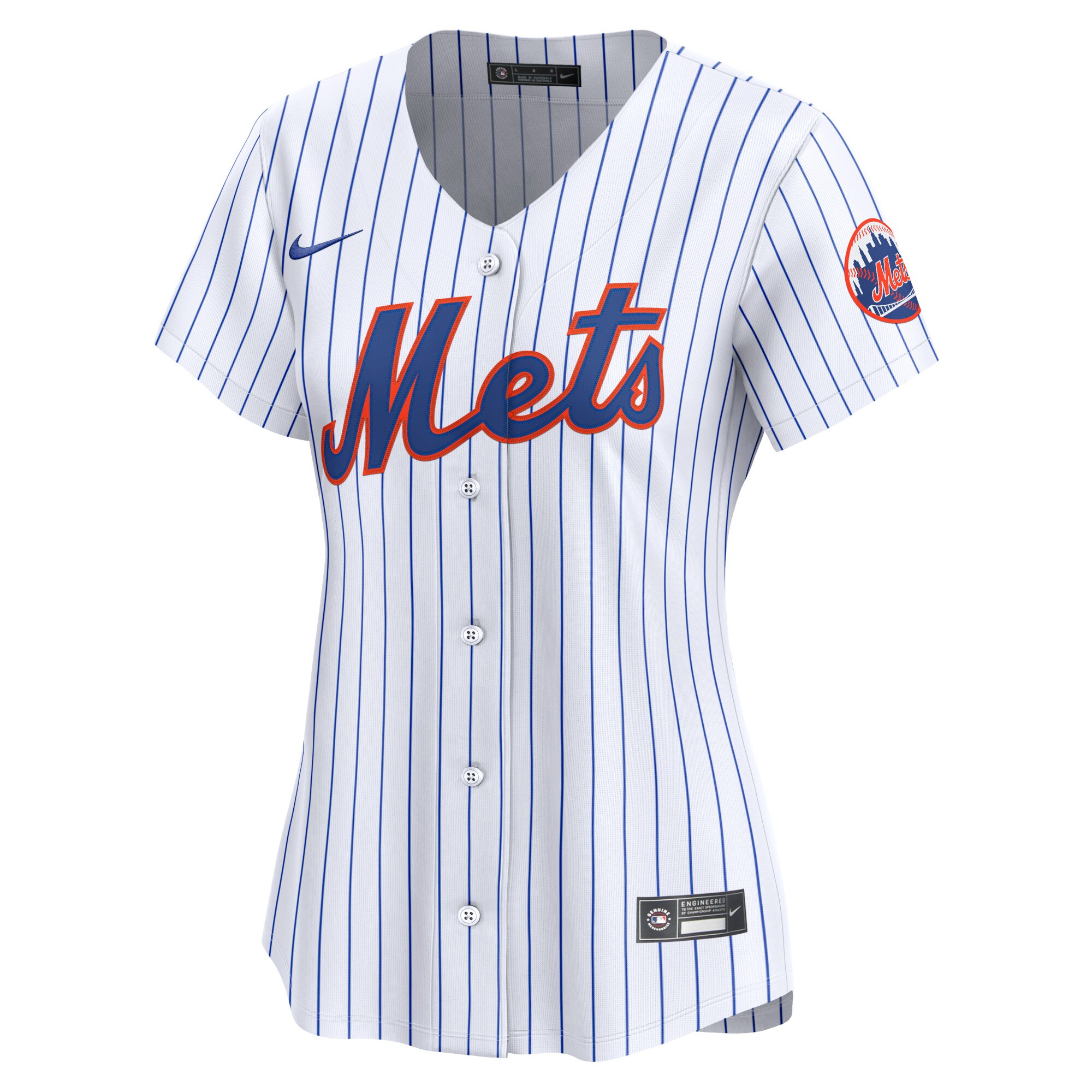 New York Mets Women's 2024 Jackie Robinson Day Home Limited Jersey White