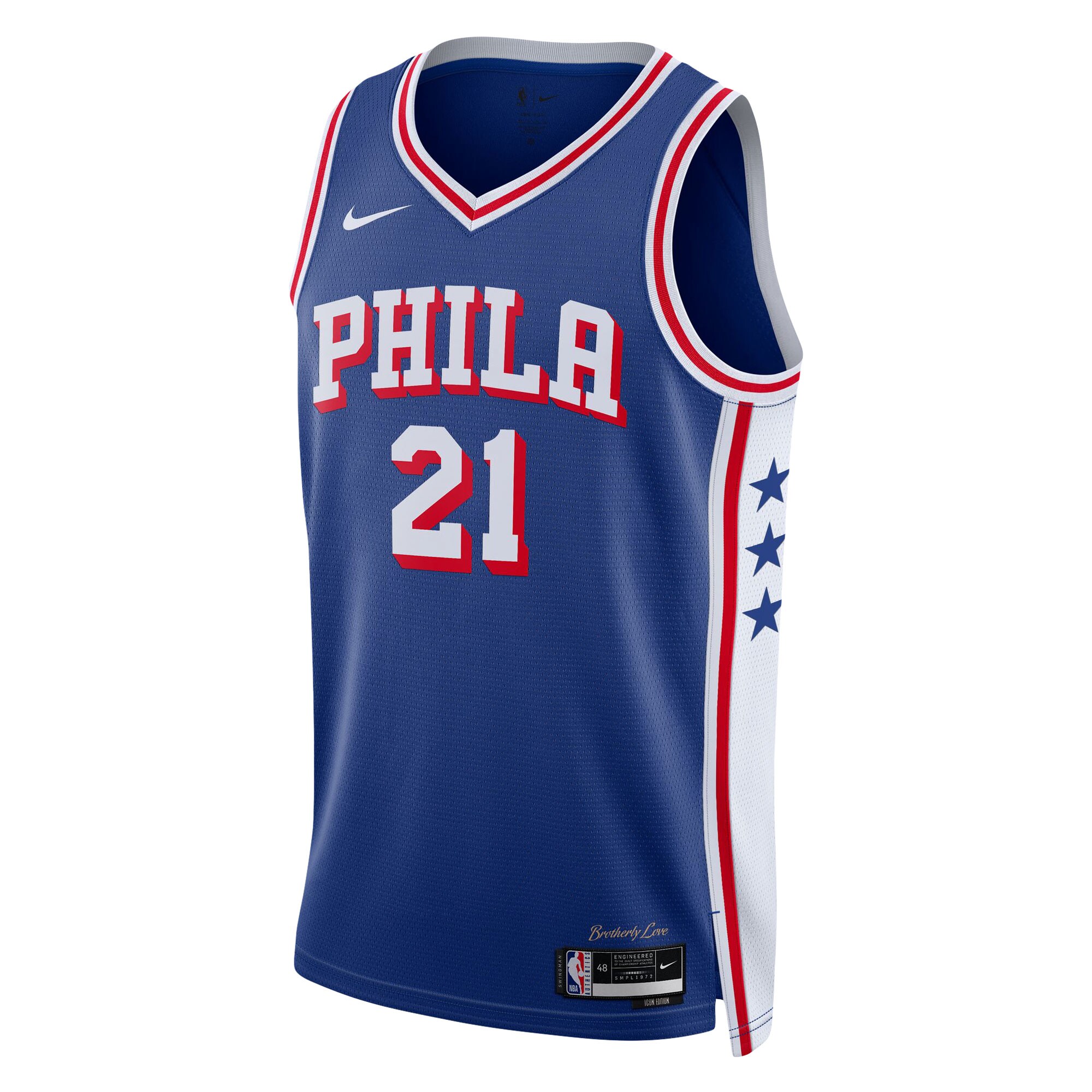 Joel Embiid Philadelphia 76ers Youth Swingman Jersey - Icon Edition - Royal