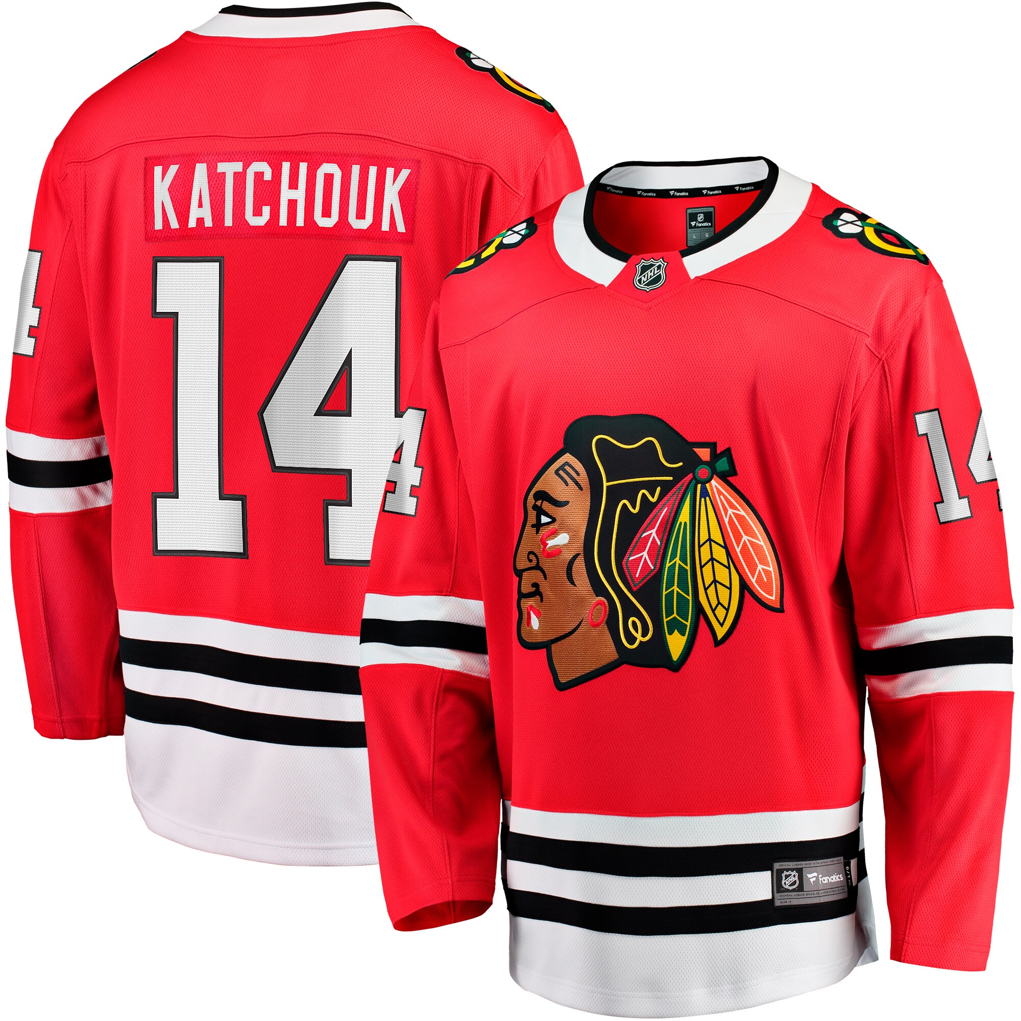 Boris Katchouk Chicago Blackhawks Fanatics Home Breakaway Jersey - Red