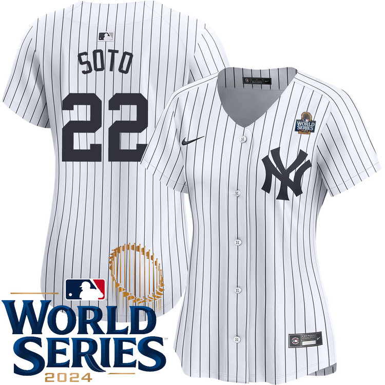 Juan Soto New York Yankees Women's Home Limited World Series Jersey