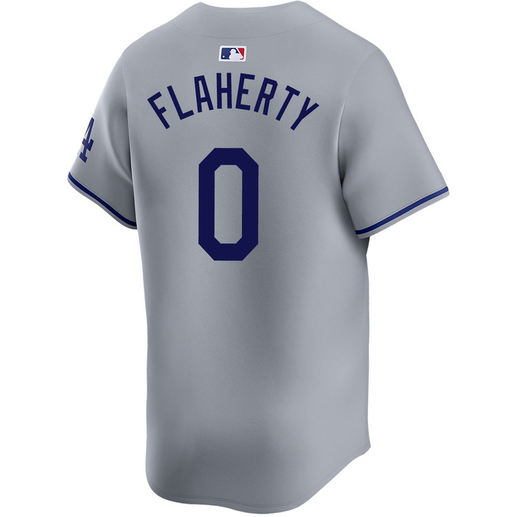 Jack Flaherty Los Angeles Dodgers Road Limited World Series Jersey