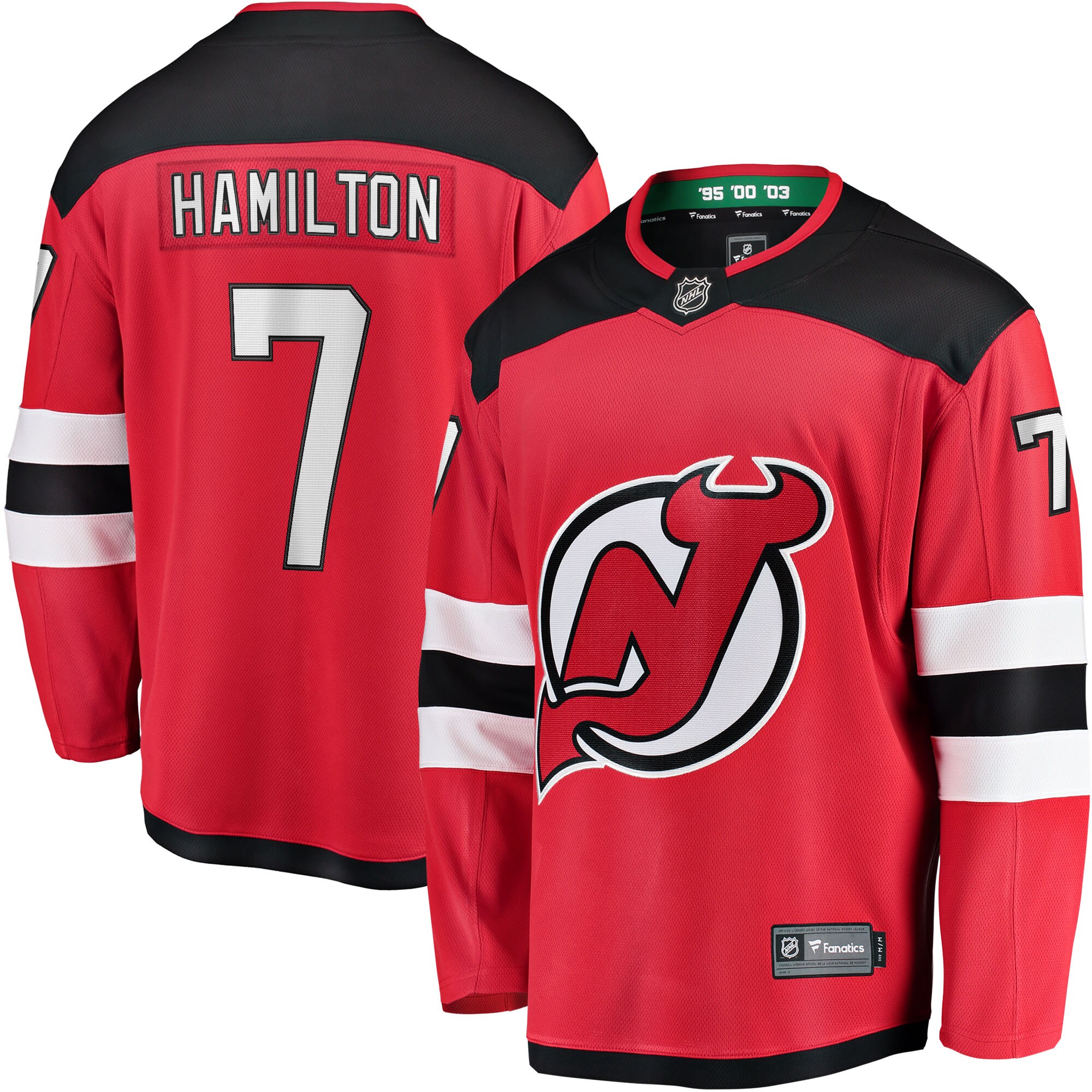 Dougie Hamilton New Jersey Devils Fanatics Youth Breakaway Player Jersey - Red