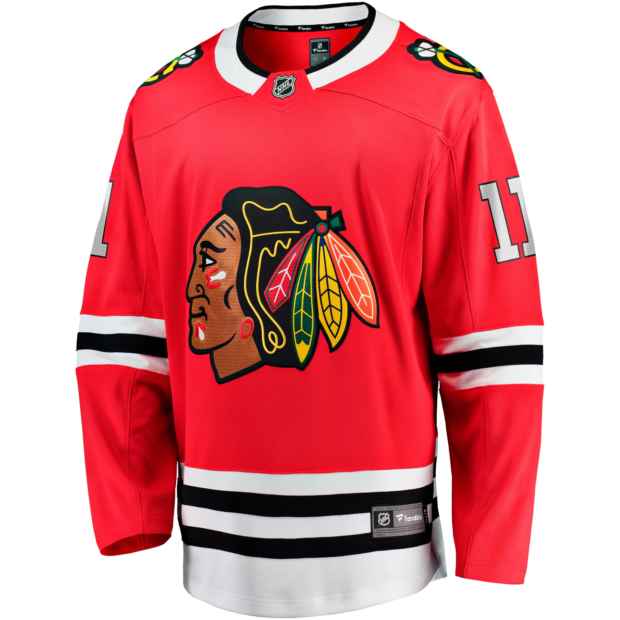 Taylor Raddysh Chicago Blackhawks Fanatics Home Breakaway Jersey - Red