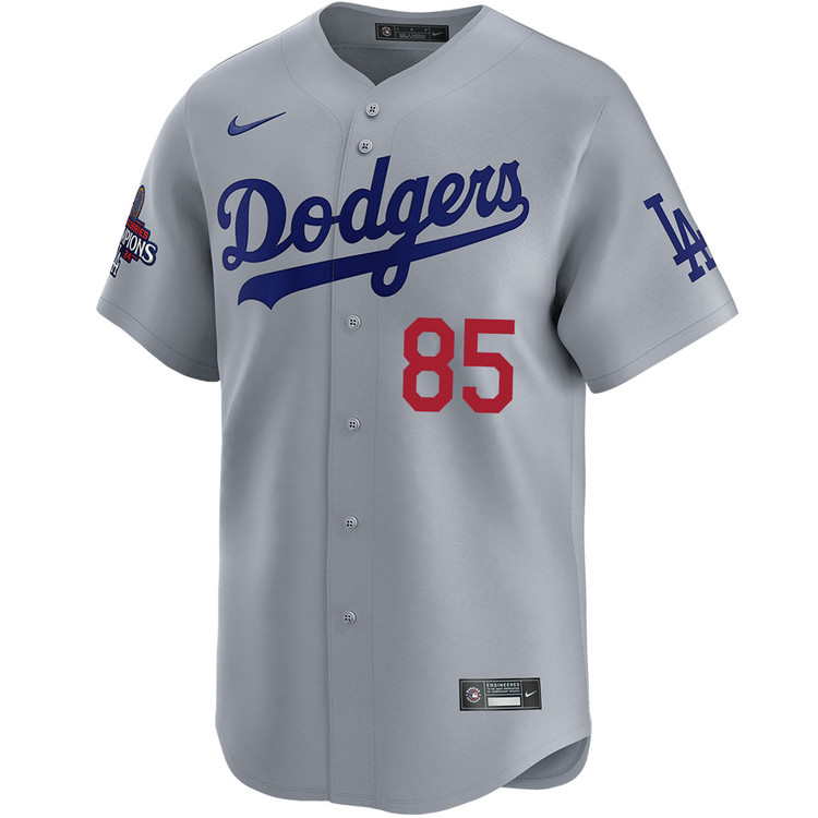 Dustin May Los Angeles Dodgers Alternate Road Limited World Series Champions Jersey