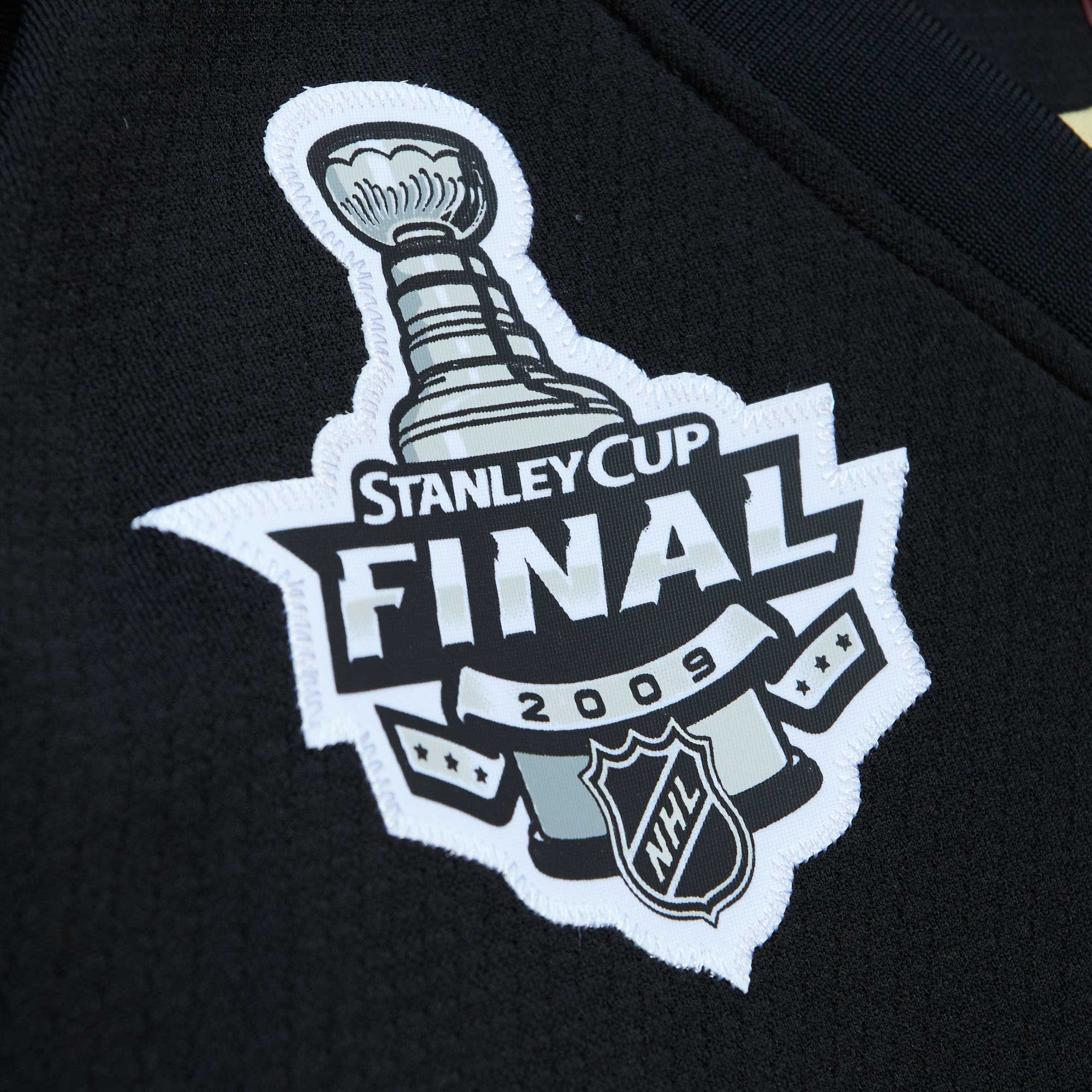 Sidney Crosby Pittsburgh Penguins Mitchell & Ness Captain Patch 2008\/09 Blue Line Player Jersey - Black