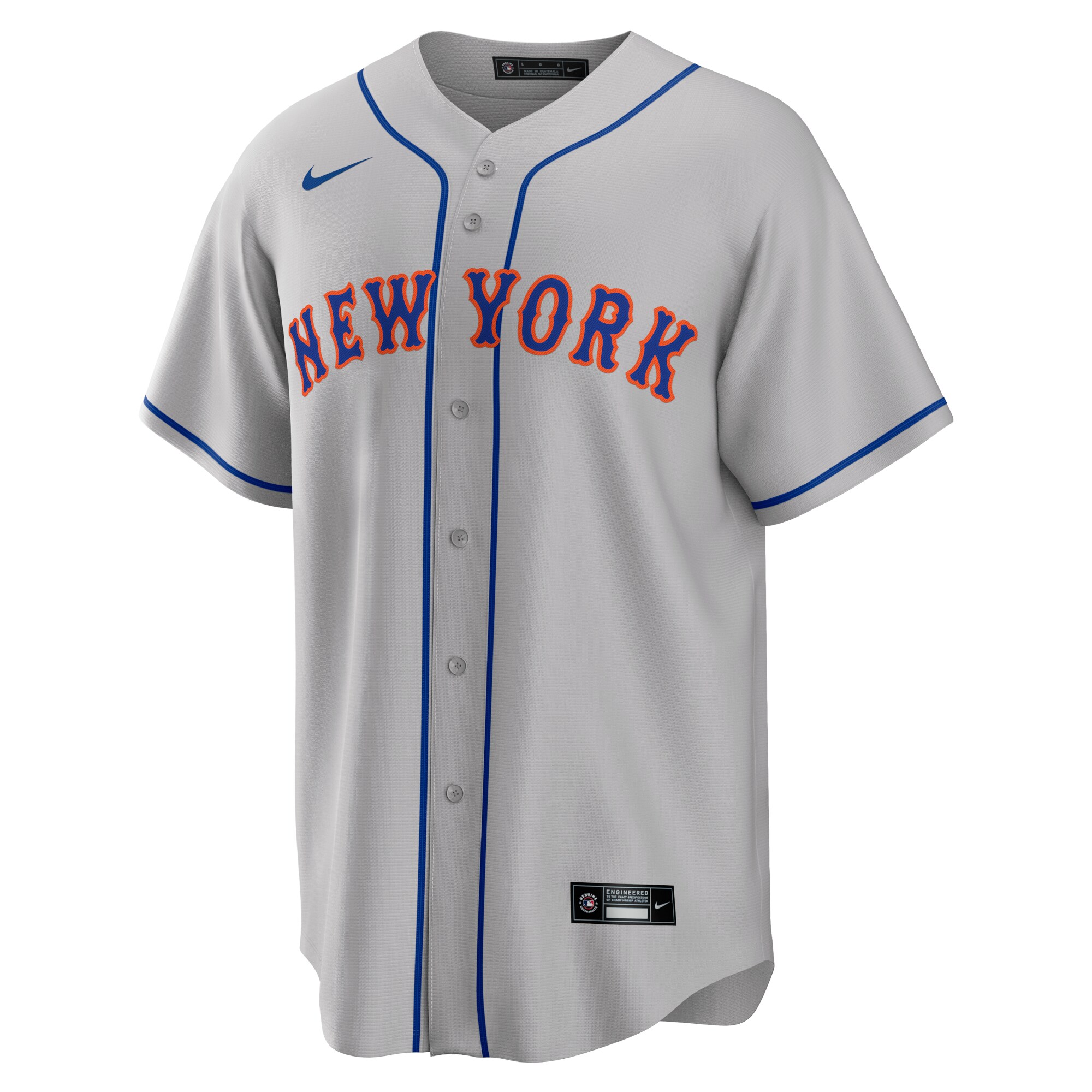 Jacob deGrom New York Mets  Road Replica Player Name Jersey - Gray