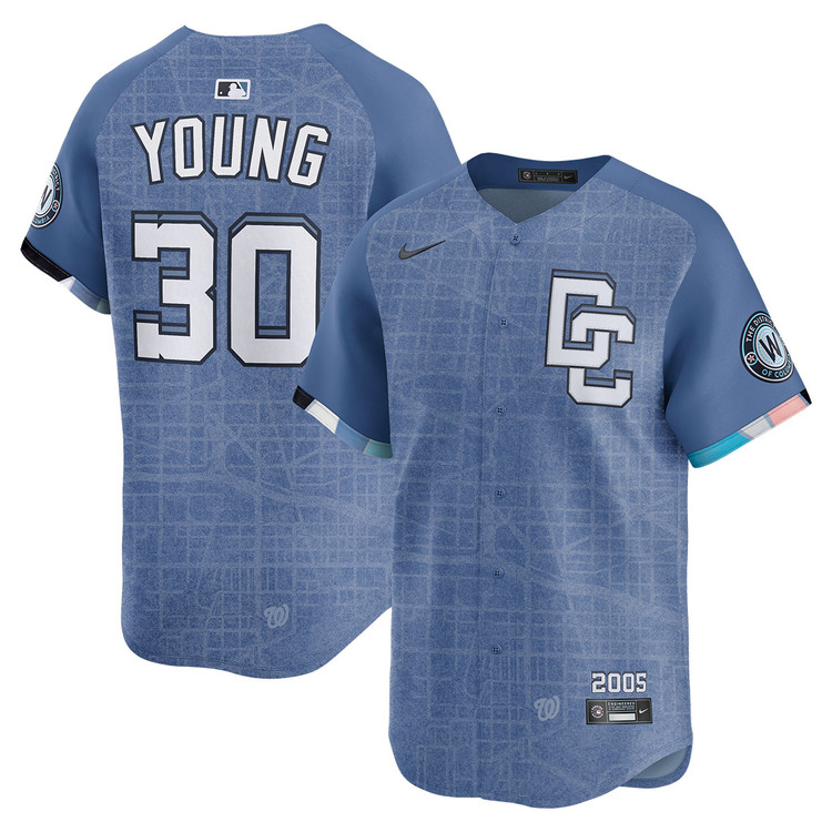 Jacob Young Washington Nationals City Connect 2.0 Limited Jersey