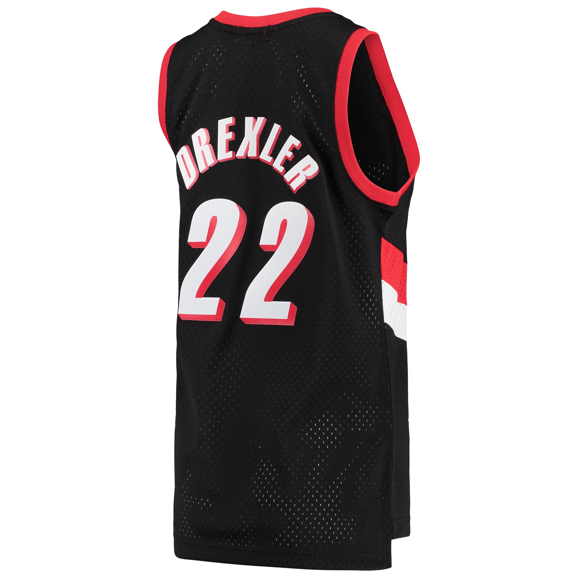 Clyde Drexler Portland Trail Blazers Mitchell & Ness Women's 1991\/92 Hardwood Classics Swingman Jersey - Black