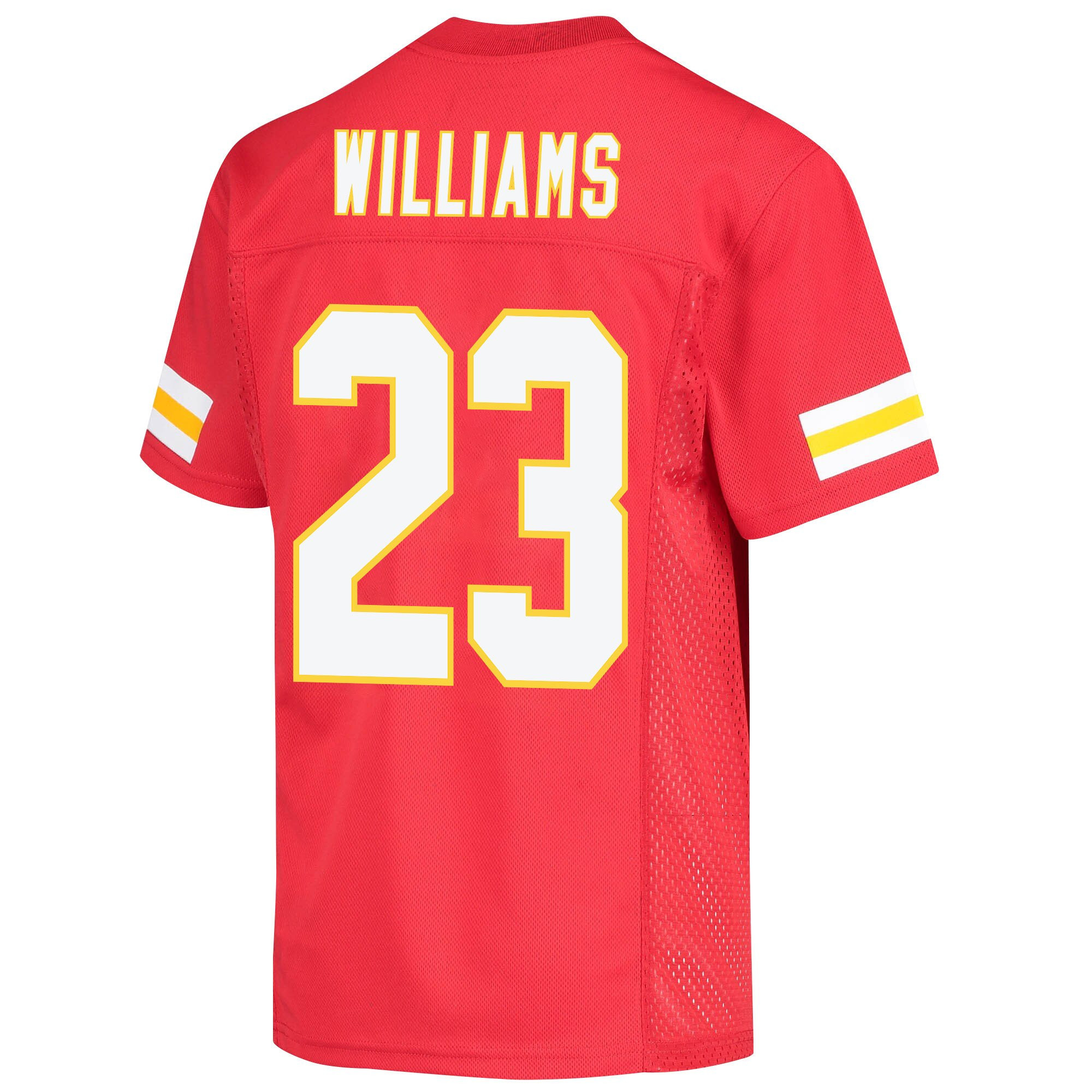 Joshua Williams 23 Kansas City Chiefs Super Bowl LVII Champions Youth Game Jersey - Red