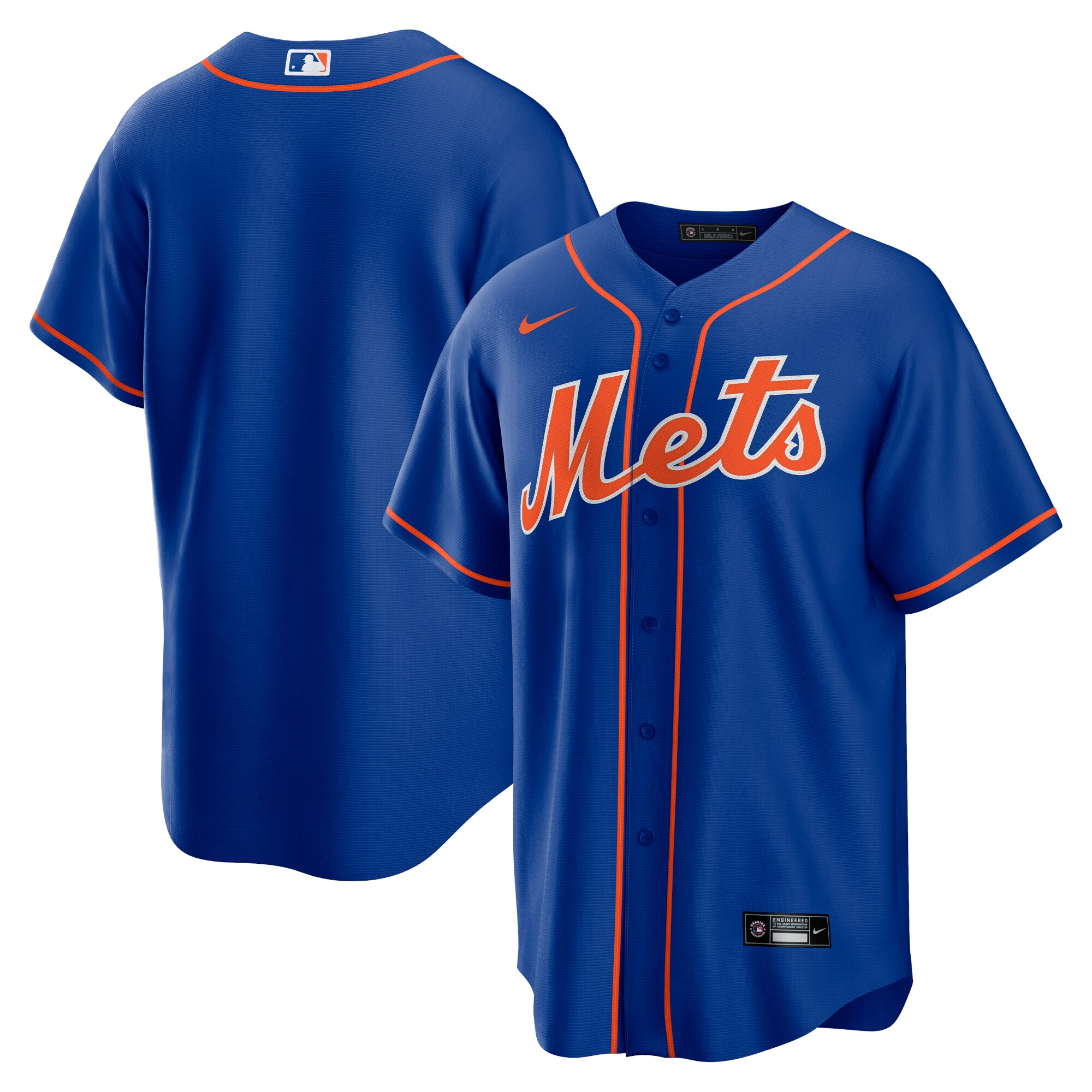New York Mets  Alternate Replica Team Jersey - Royal