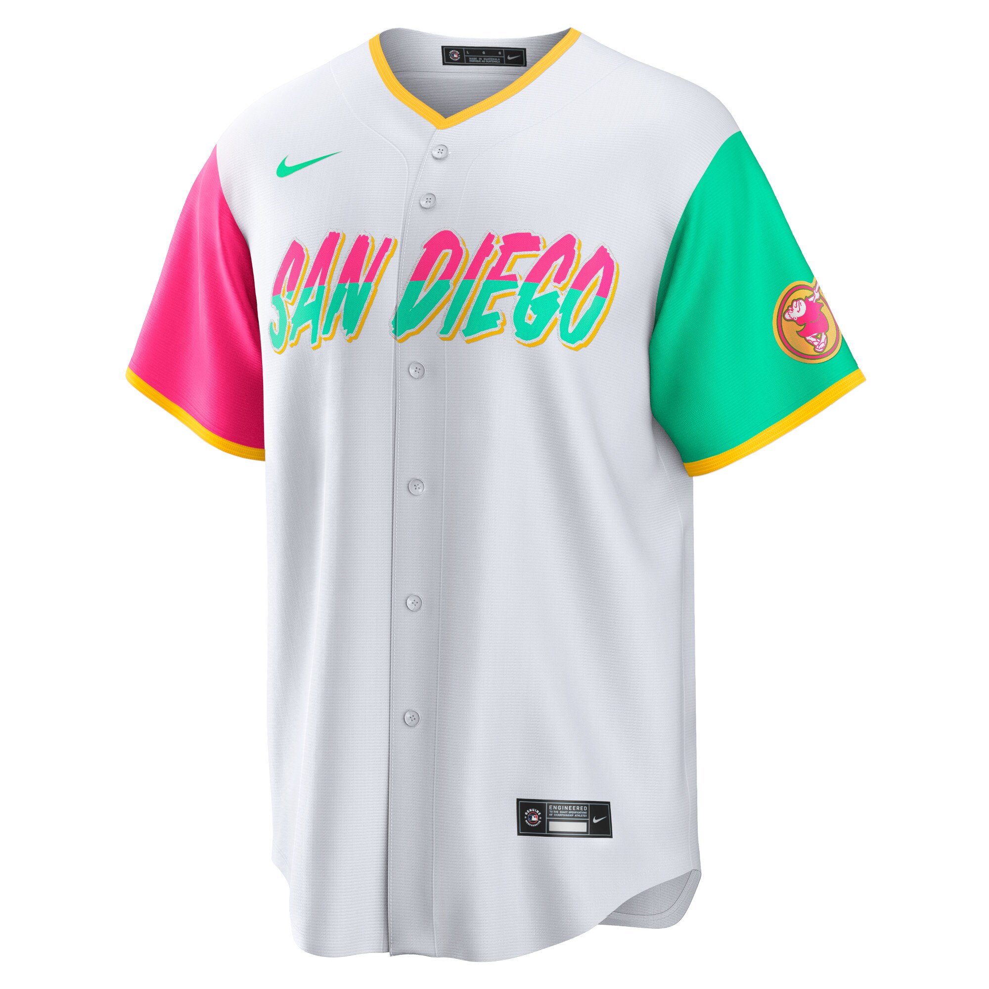 San Diego Padres  City Connect Replica Team Jersey - White