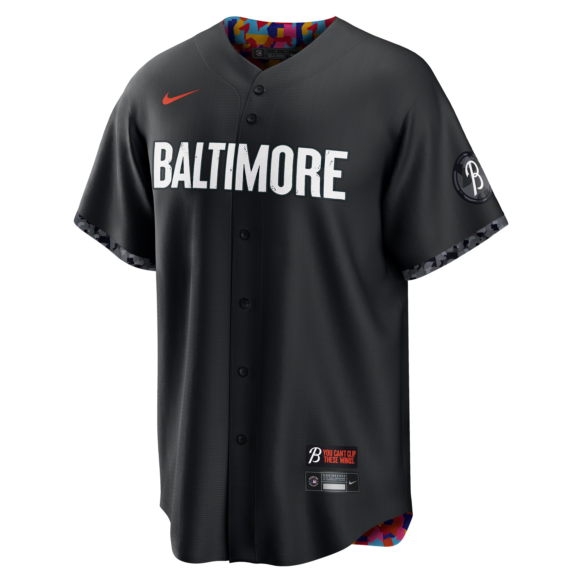 Cal RipkenBaltimore Orioles City Connect Replica Player Jersey - Black