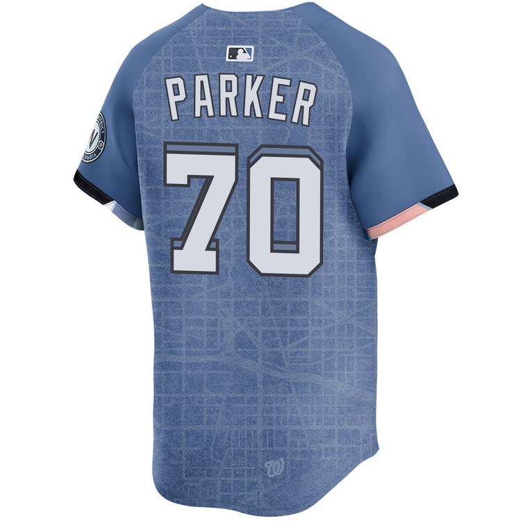 Mitchell Parker Washington Nationals City Connect 2.0 Limited Jersey