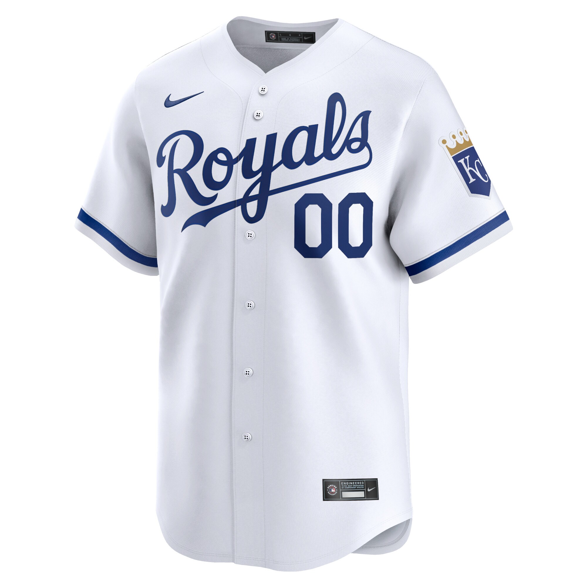 Kansas City Royals Home Limited Pick-A-Player Retired Roster Jersey - White