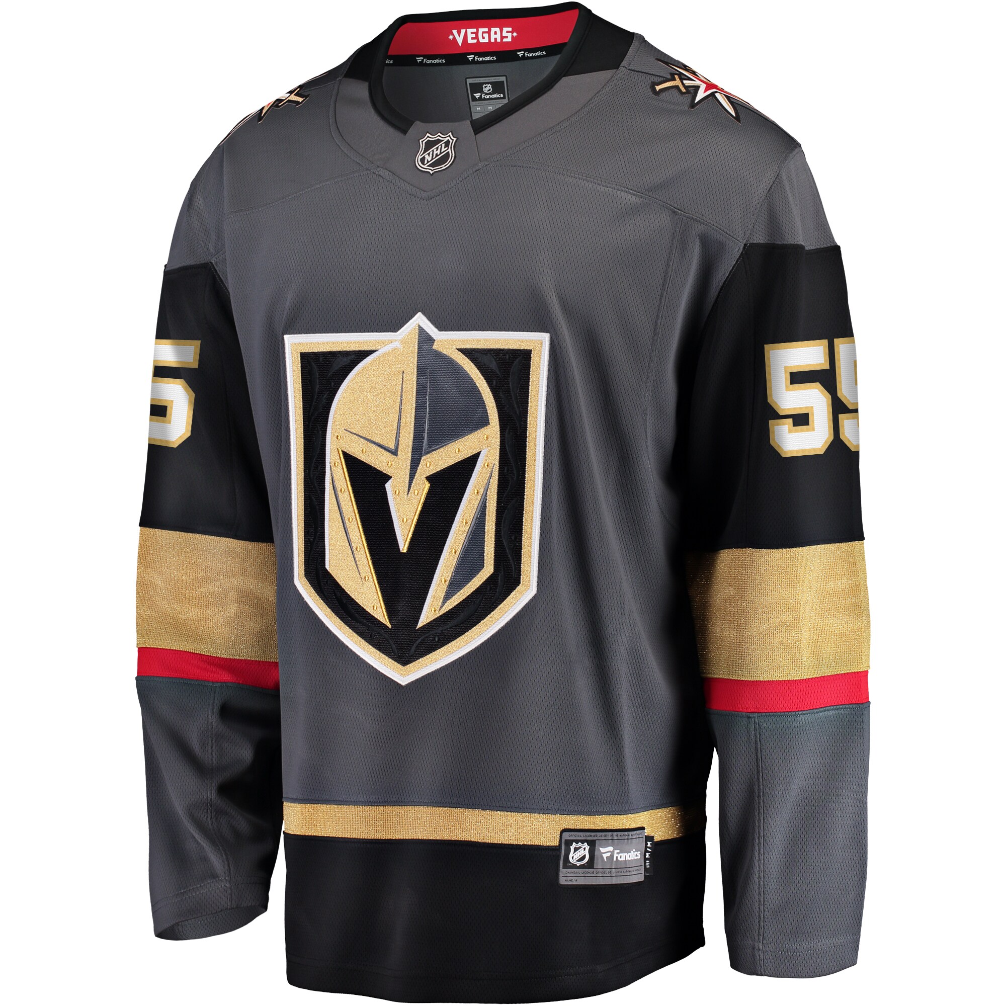 Keegan Kolesar Vegas Golden Knights Fanatics Alternate Breakaway Player Jersey - Gray