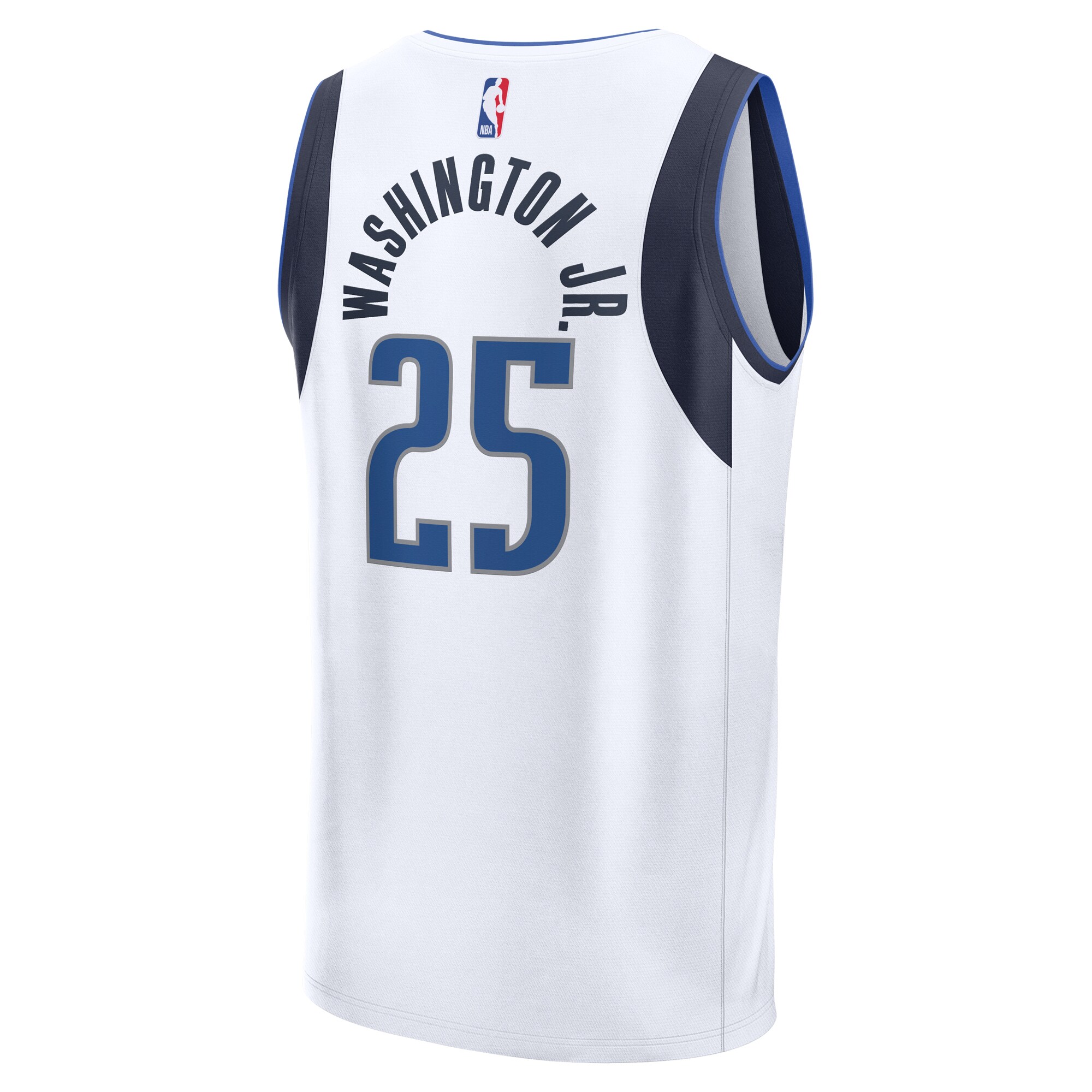 PJ Washington Jr. Dallas Mavericks Fanatics Youth Fast Break Player Jersey - Association Edition - White