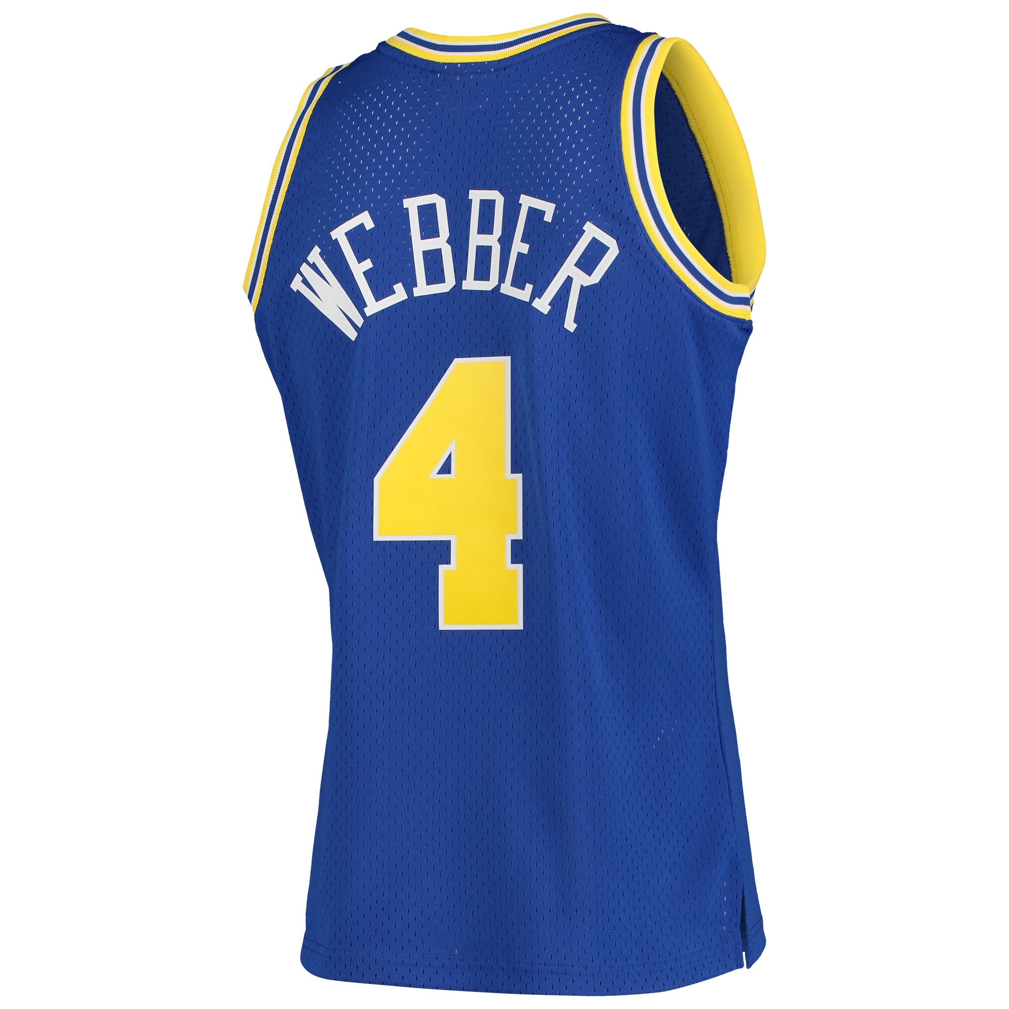 Chris Webber Golden State Warriors Mitchell & Ness 1993\/94 Hardwood Classics Swingman Jersey - Royal
