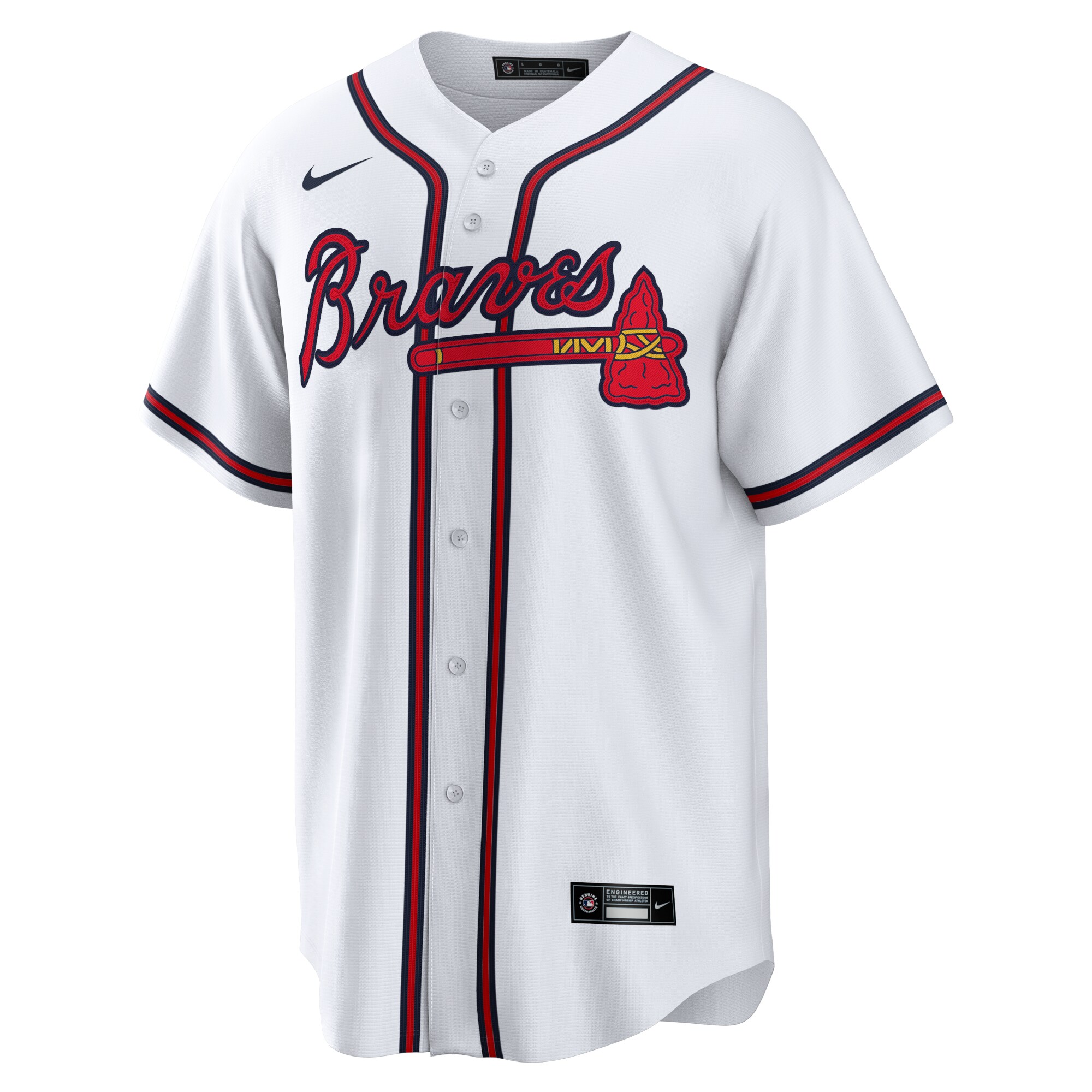 Ronald Acuna Jr. Atlanta Braves Home Replica Player Name Jersey - White