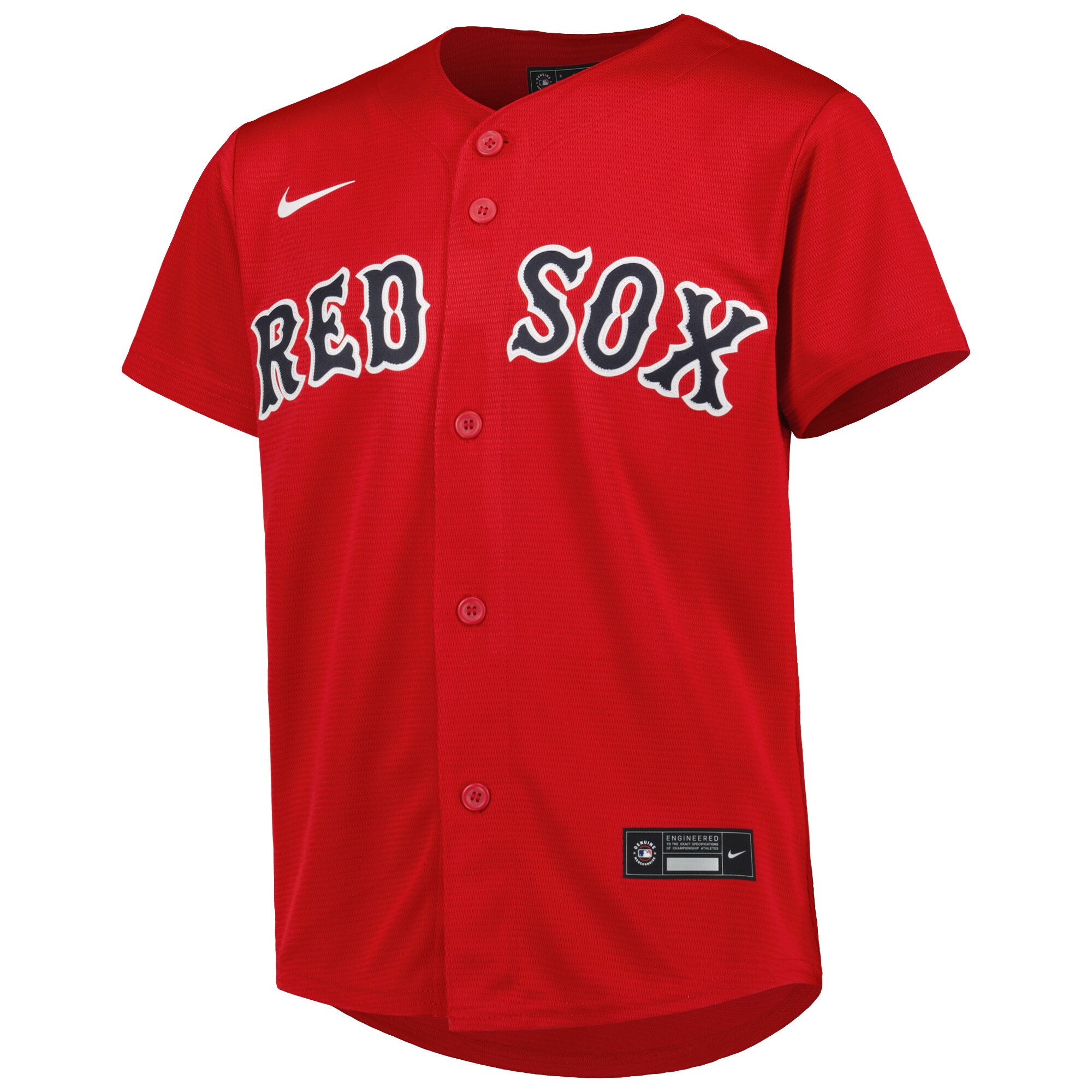 Trevor Story Boston Red Sox Youth Alternate Replica Player Jersey - Red