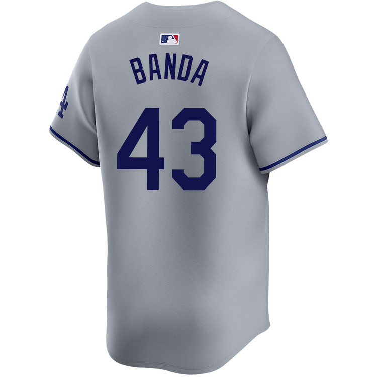 Anthony Banda Los Angeles Dodgers Road Limited World Series Jersey