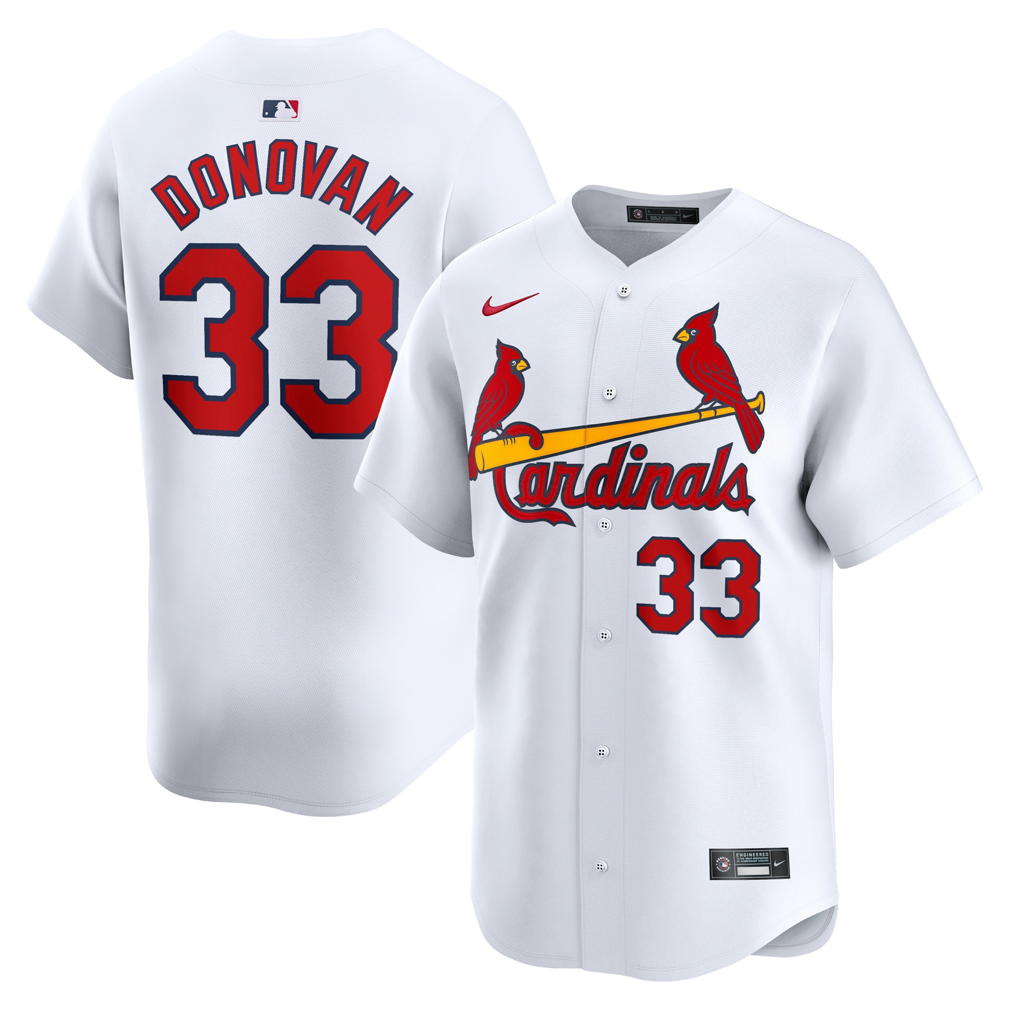 Brendan Donovan St. Louis Cardinals  Home Limited Player Jersey White