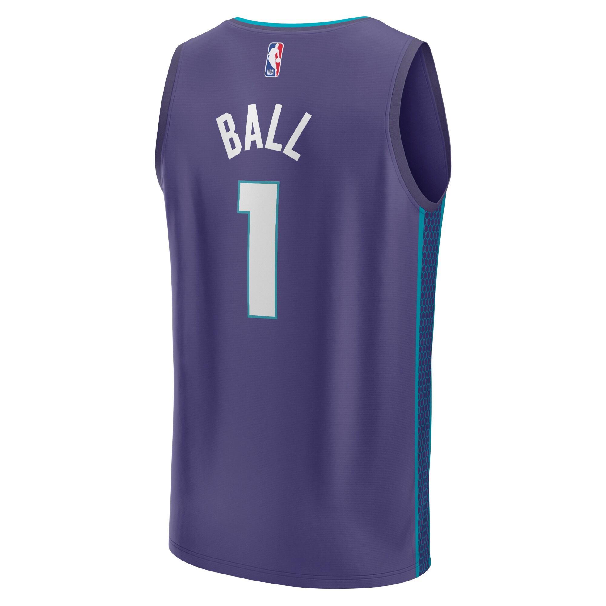 LaMelo Ball Charlotte Hornets Fanatics Youth Fast Break Player Jersey - Statement Edition - Purple