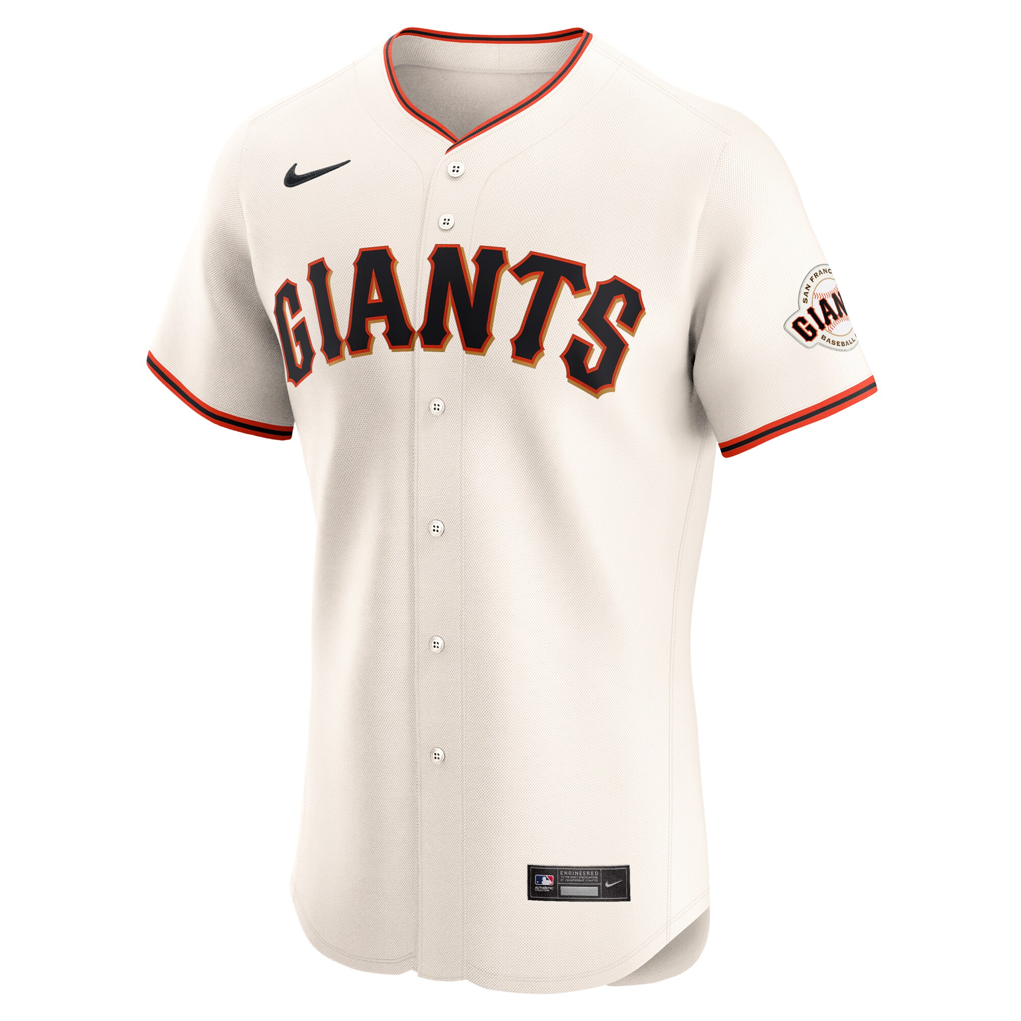 San Francisco Giants Home Elite Pick-A-Player Retired Roster Jersey - Cream
