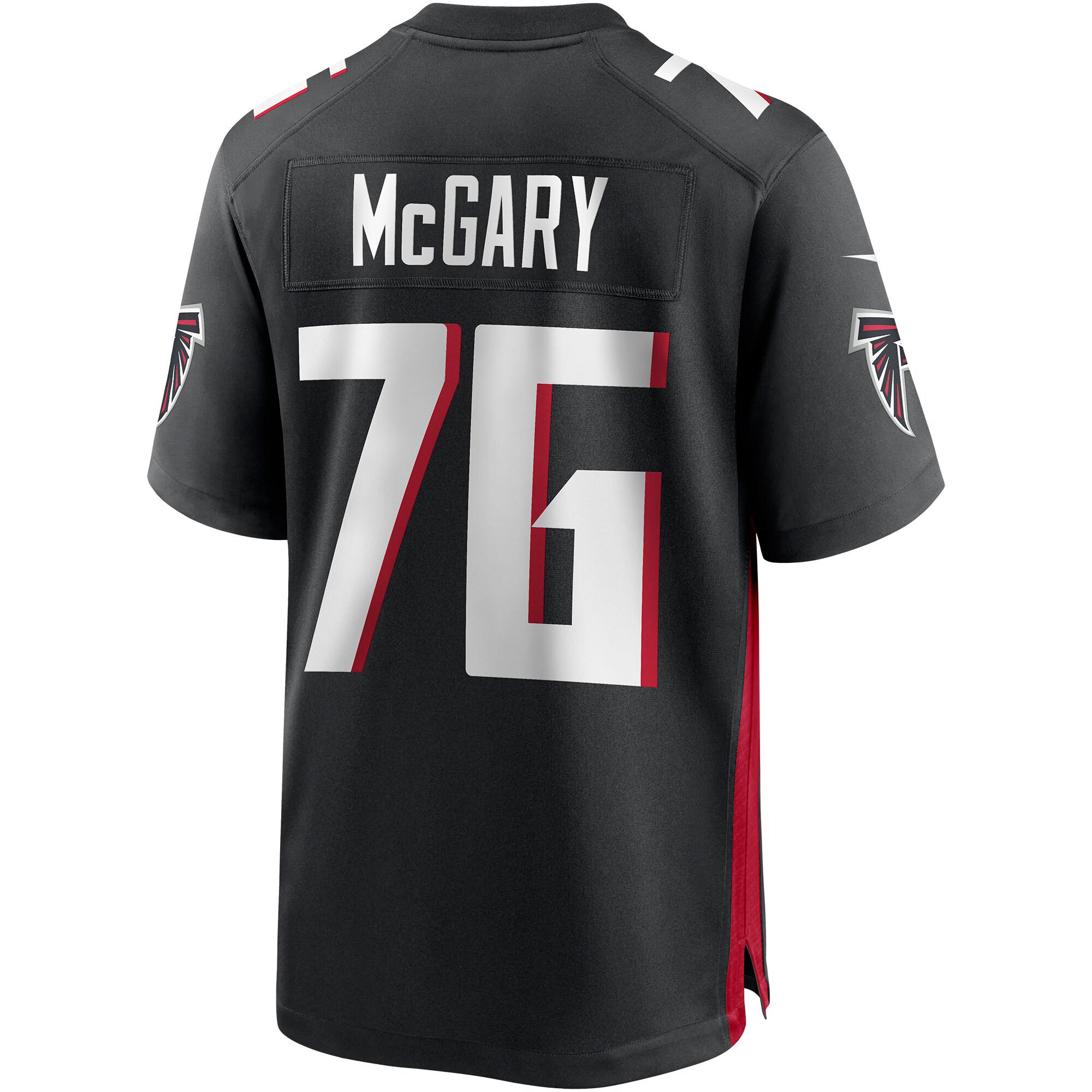 Kaleb McGary Atlanta Falcons  Game Jersey - Black