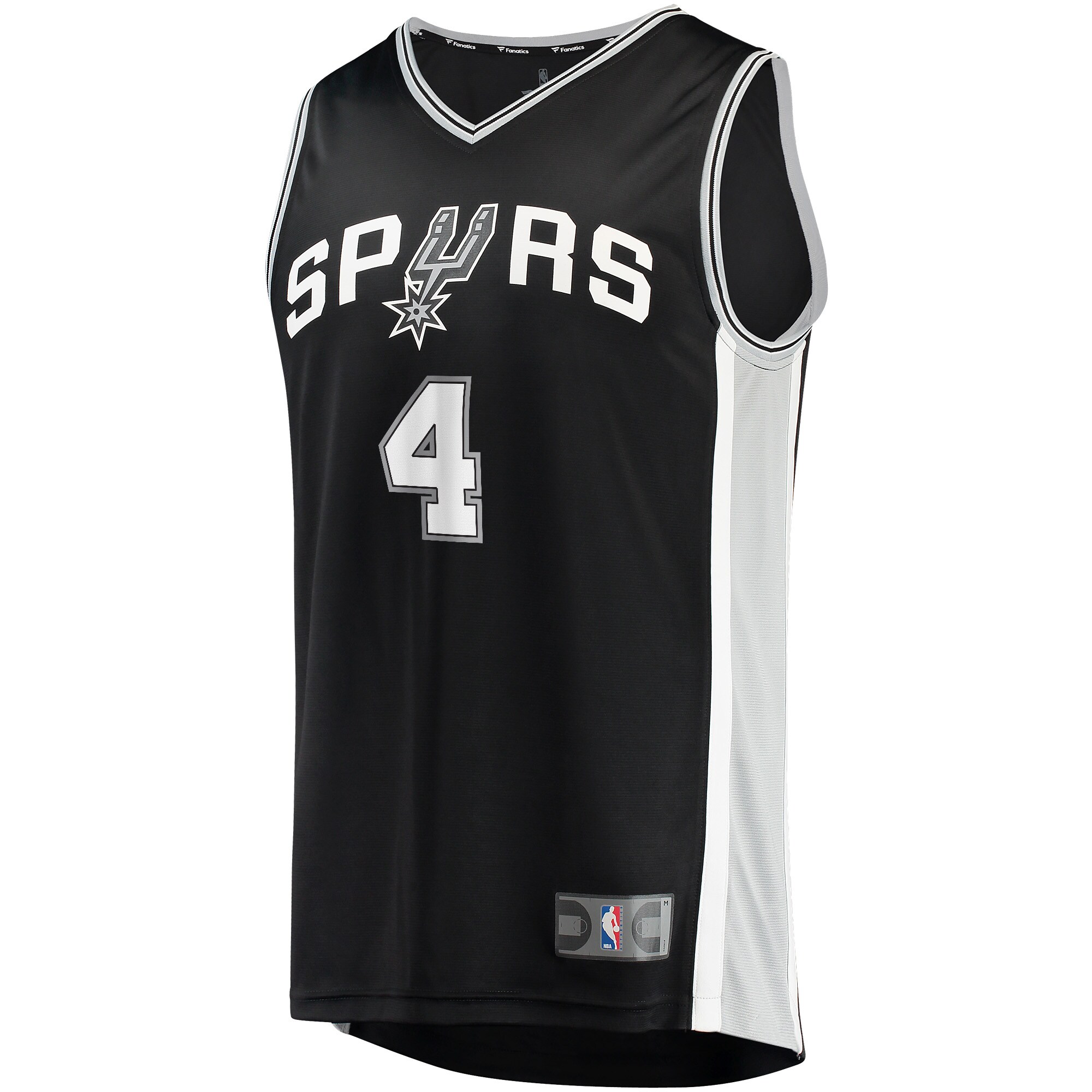 Devonte' Graham San Antonio Spurs Fanatics Youth Fast Break Player Jersey - Icon Edition - Black